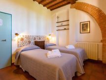 Authentiek Toscaans appartement met 2 slaapkamers nabij Chiusi - thumbnail 4