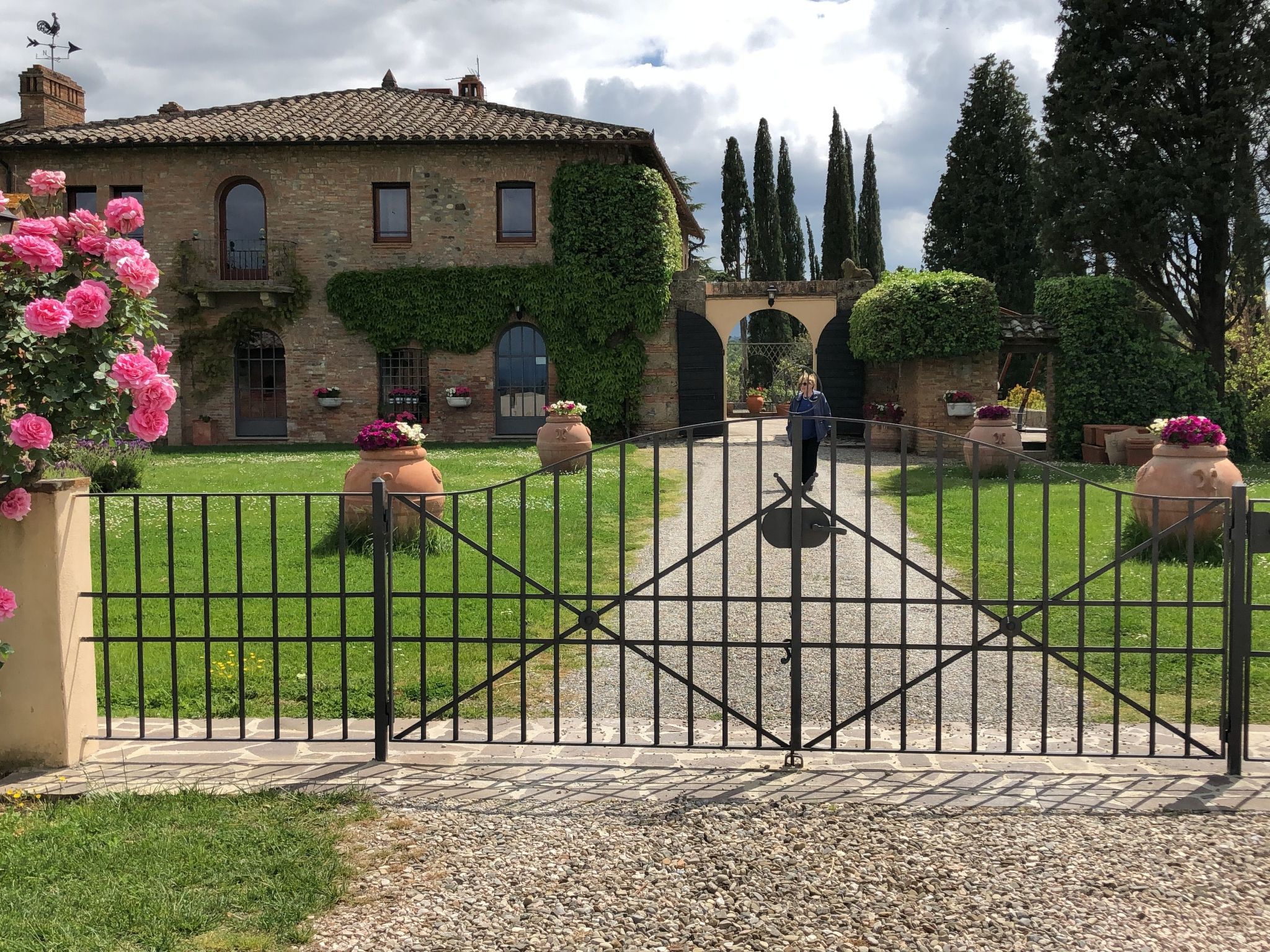Wunderschöne Wohnung in Chiusi mit Panoramaterrasse
