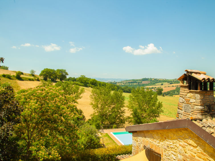 Privézwembad en rust op boerderij Tra Cielo e Terra in Todi in Todi