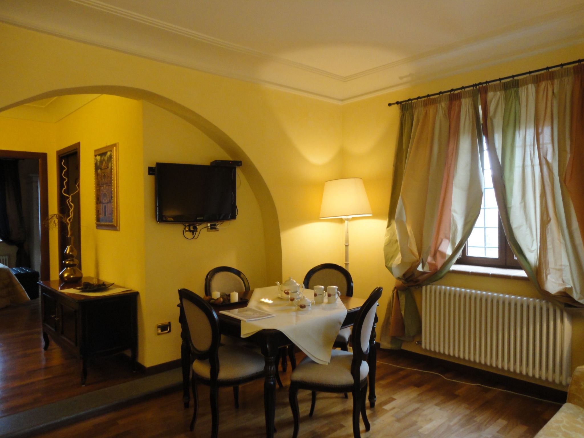 Urlaub in einer mittelalterlichen Burg-Binnen