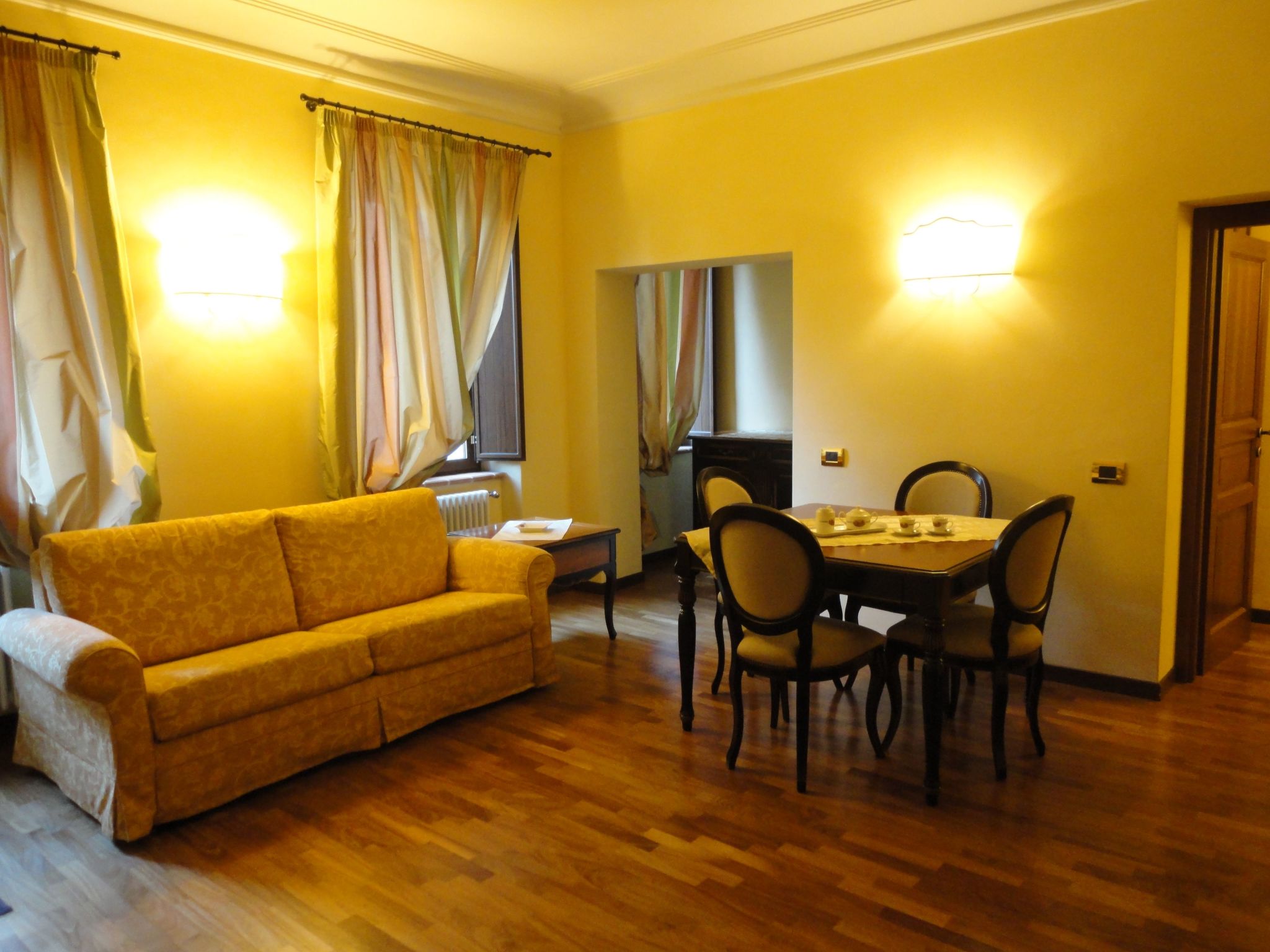 Urlaub in einer mittelalterlichen Burg-Binnen