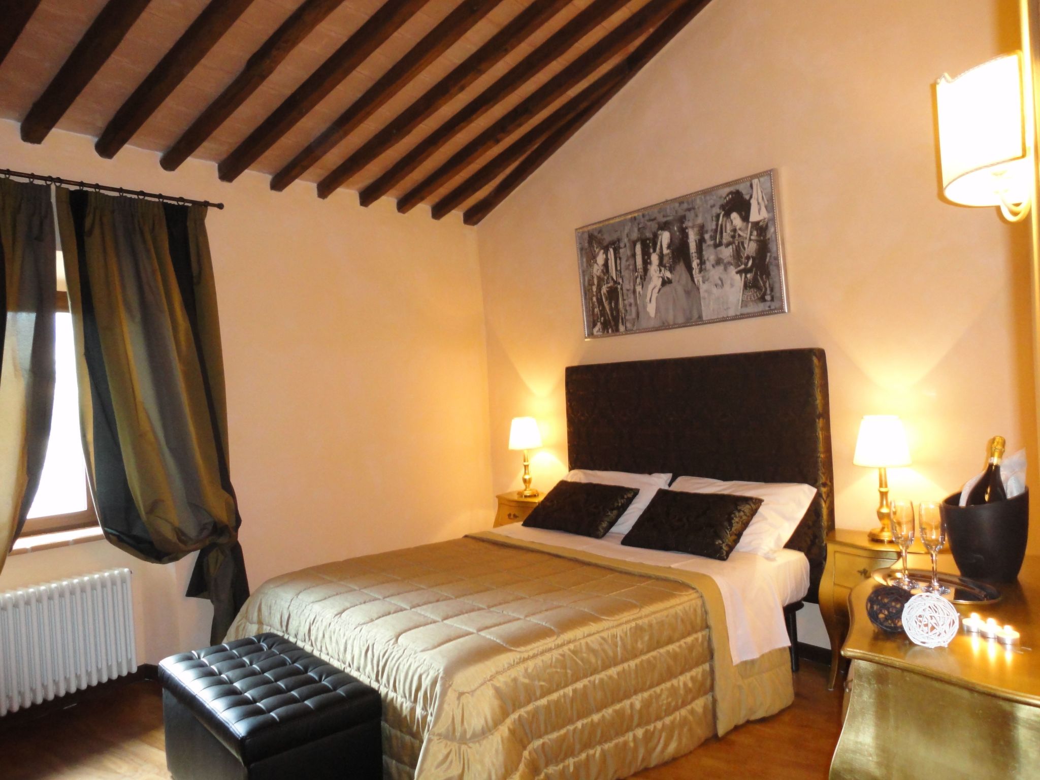 Urlaub in einer mittelalterlichen Burg-Binnen