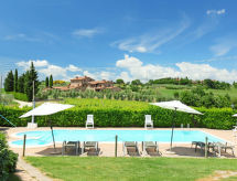 Romantisch appartement in heuvels bij Castiglione del Lago met zwembad - thumbnail 1