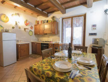 Romantisch appartement in heuvels bij Castiglione del Lago met zwembad - thumbnail 6