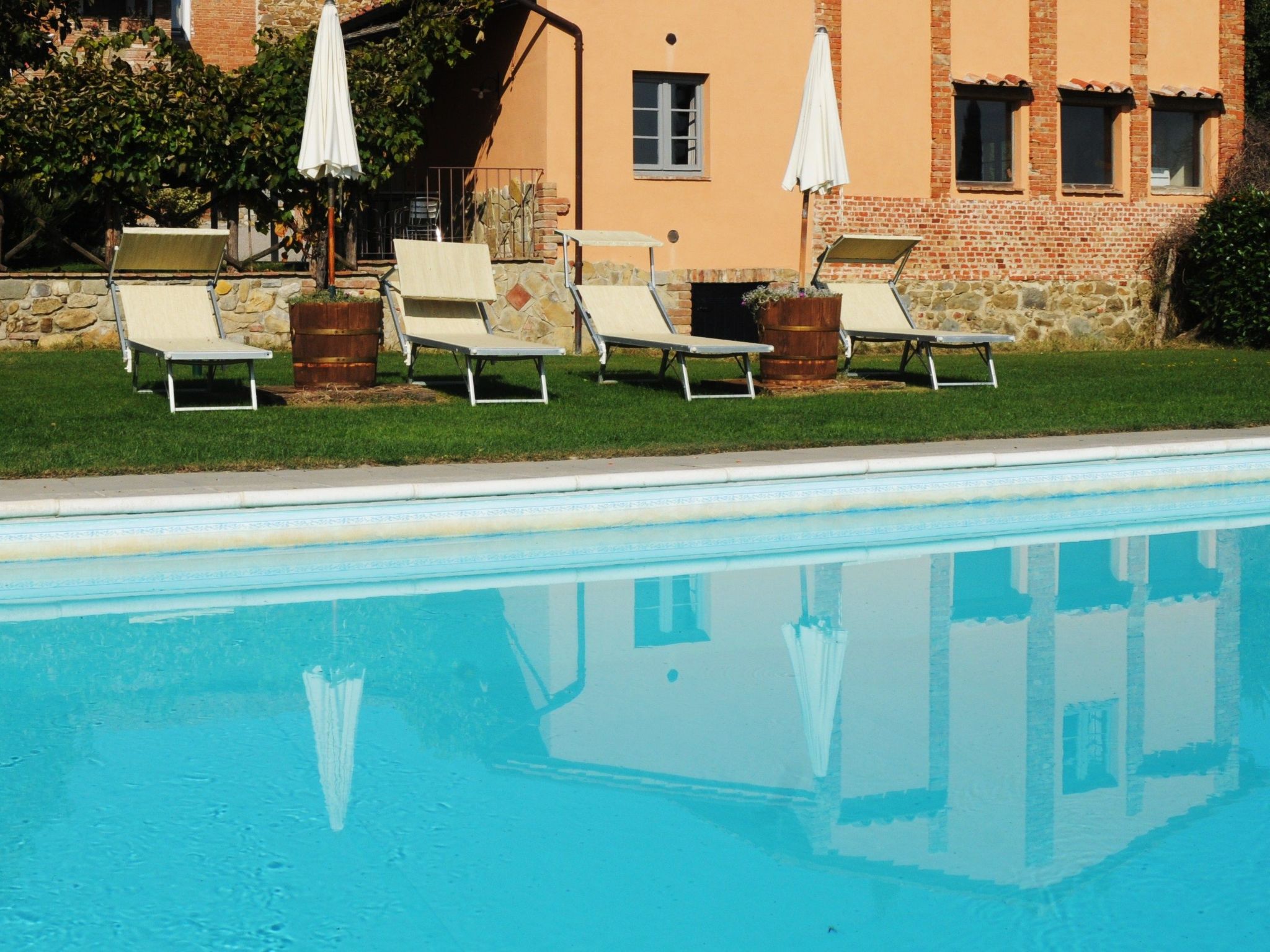 Appartement in Castiglione Del Lago mit Terrasse, gemeinsamem Pool und Garten-Image-tags.info