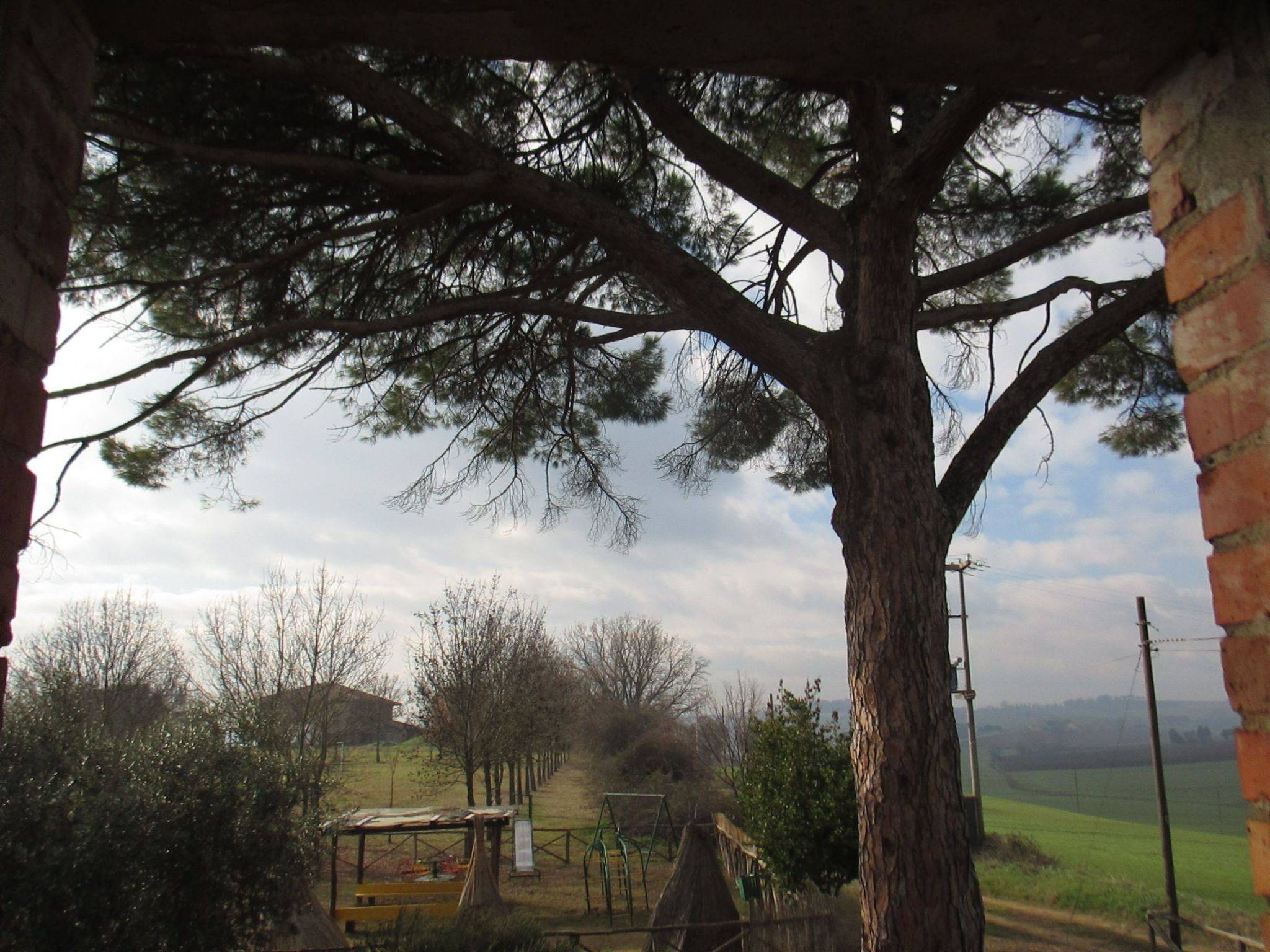 Appartement in Castiglione Del Lago mit Terrasse, gemeinsamem Pool und Garten-Outside