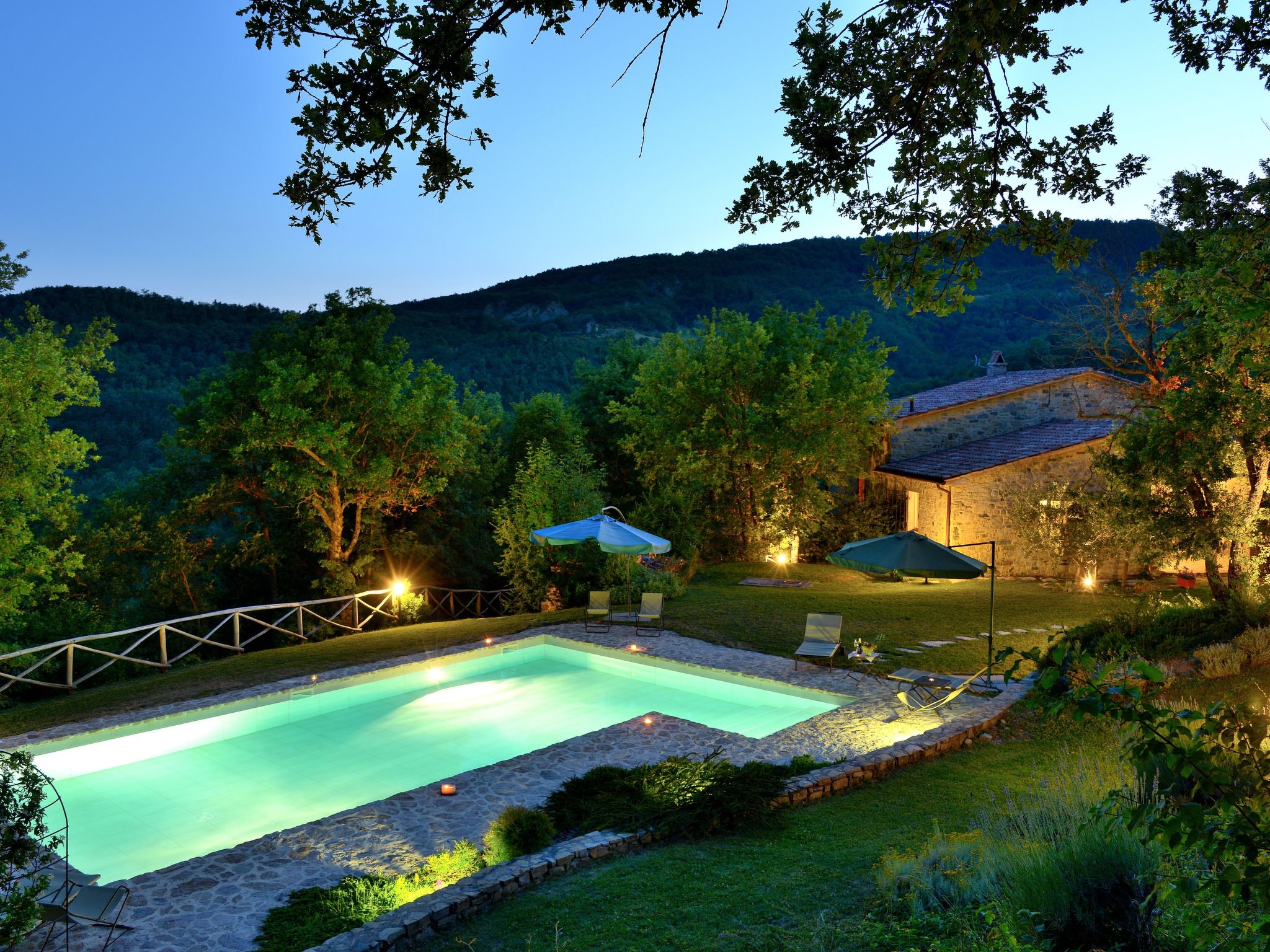 Vakantiehuis met privé zwembad in Umbertide (Italië) voor 8 personen