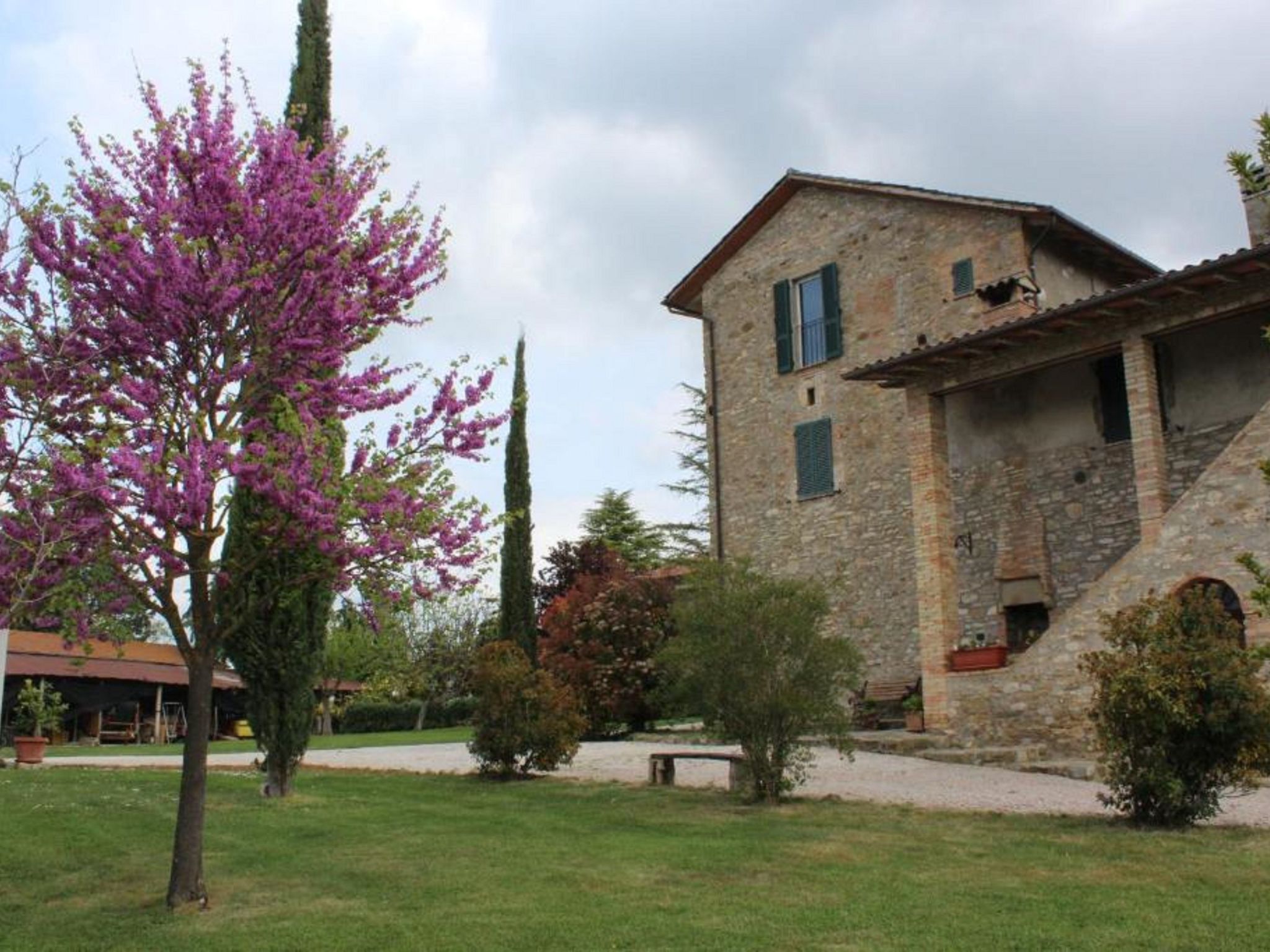 Rustikale Eleganz mit Blick auf die umbrische Landschaft-Binnen