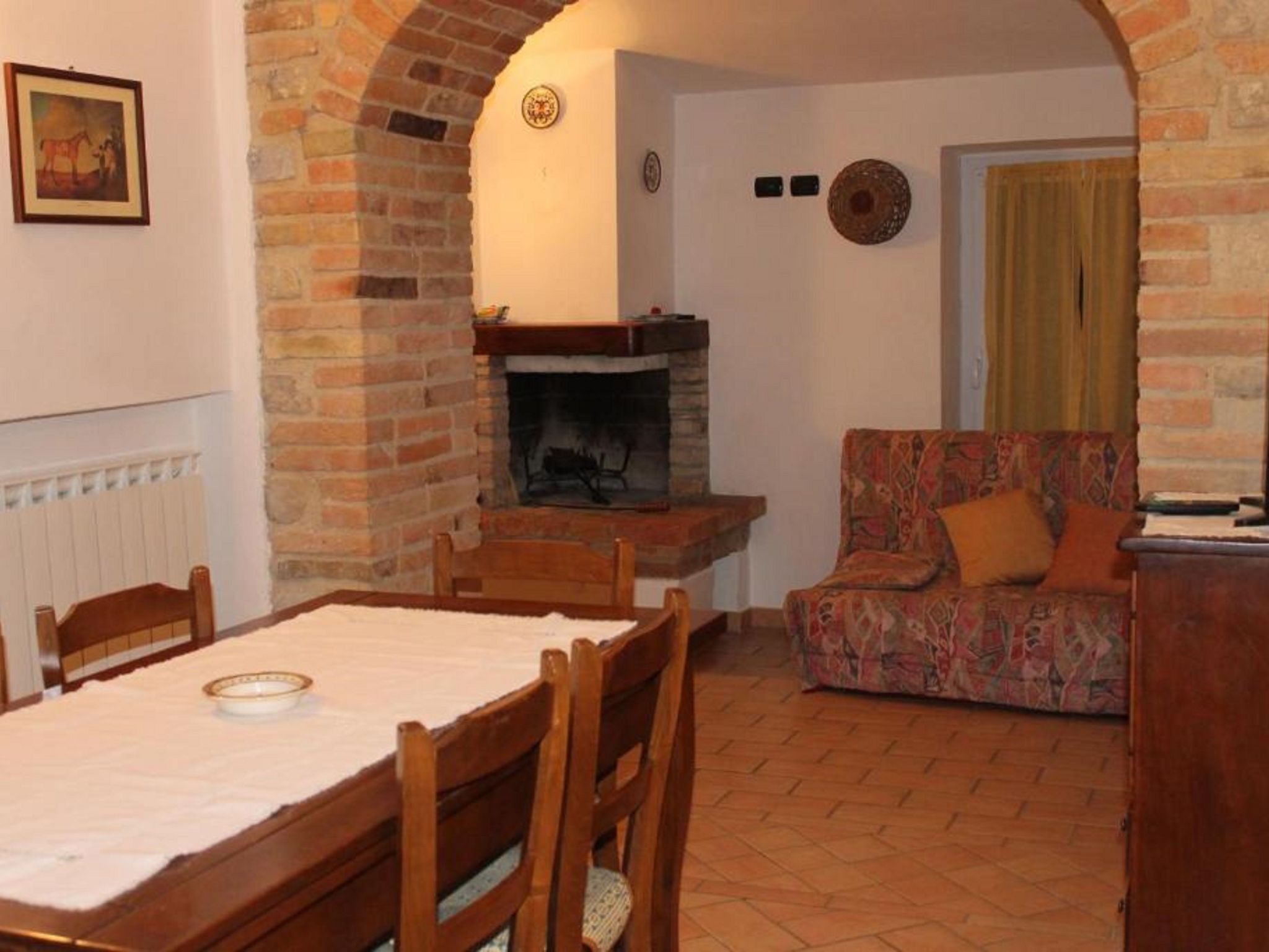 Rustikale Eleganz mit Blick auf die umbrische Landschaft-Binnen