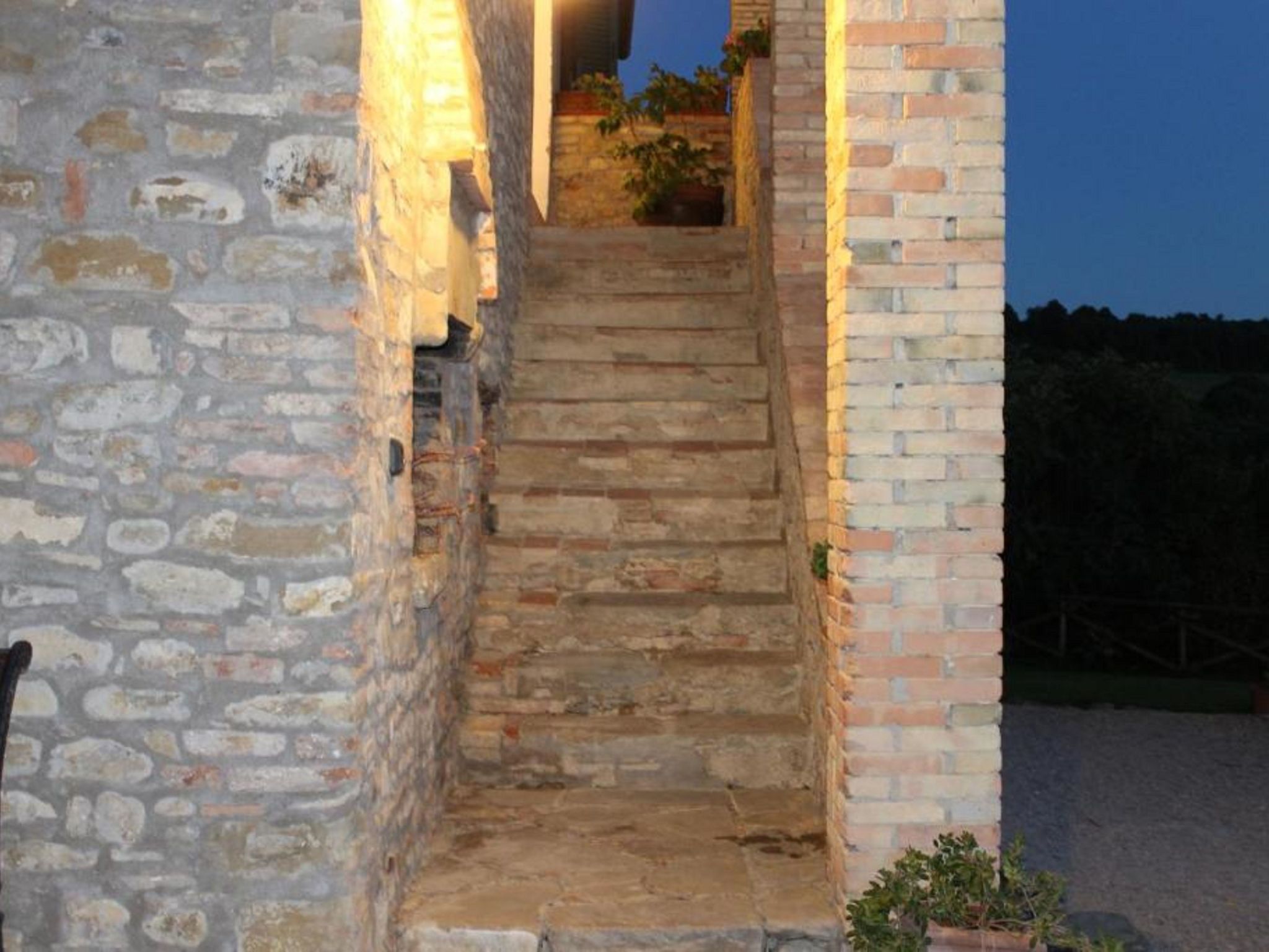 Rustikale Eleganz mit Blick auf die umbrische Landschaft-Binnen