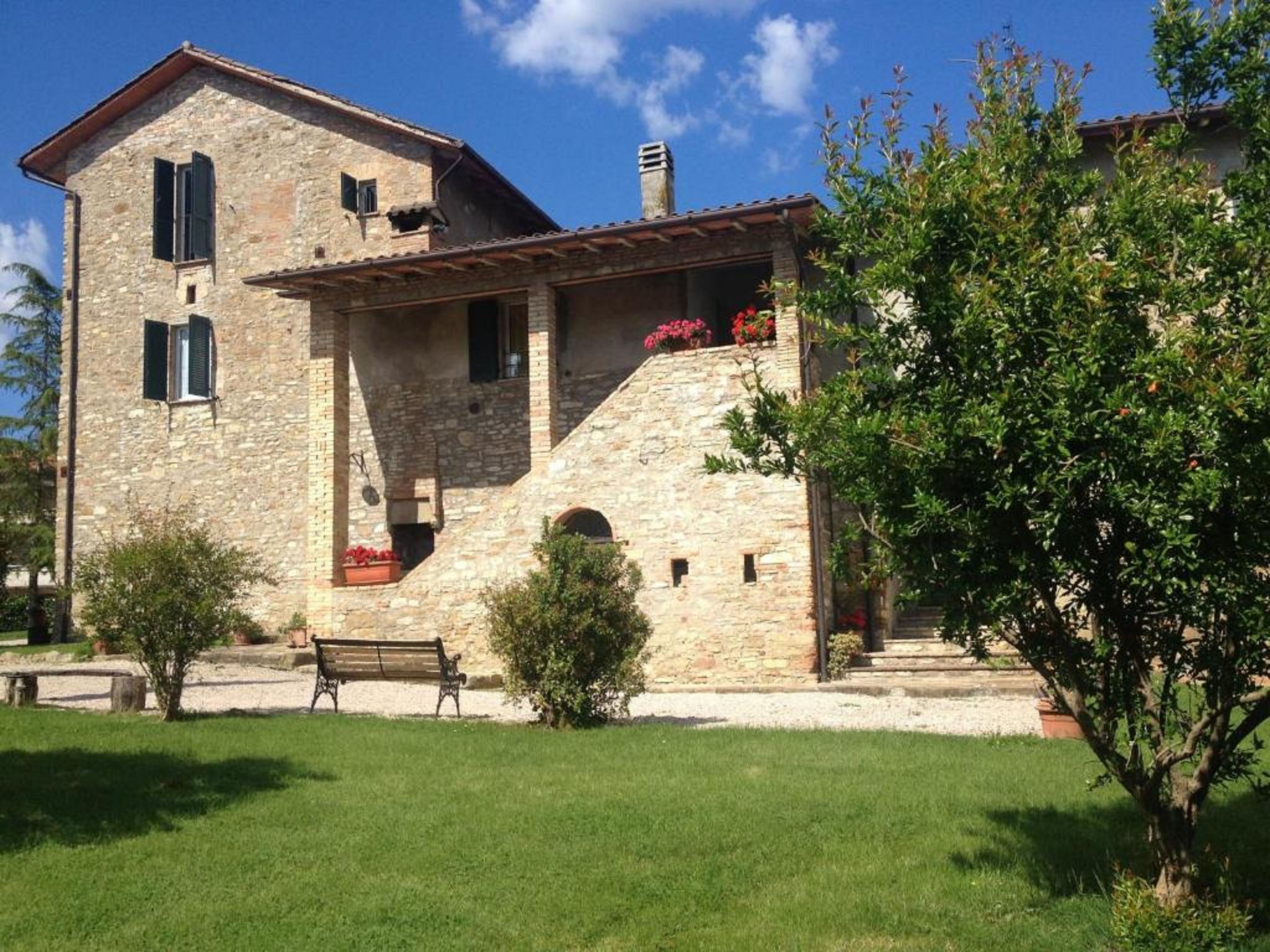 Rustikale Eleganz mit Blick auf die umbrische Landschaft-Binnen
