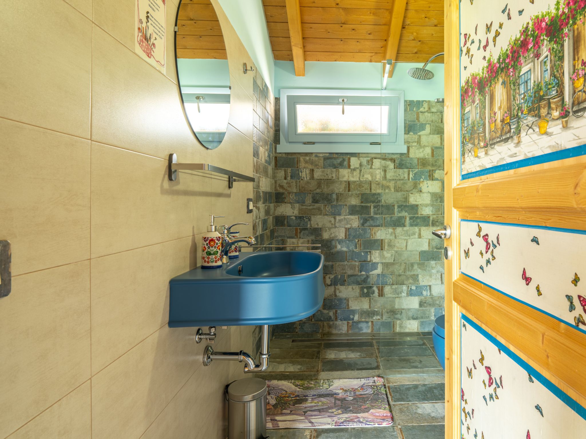 'Hortus la azurra'-Dedans