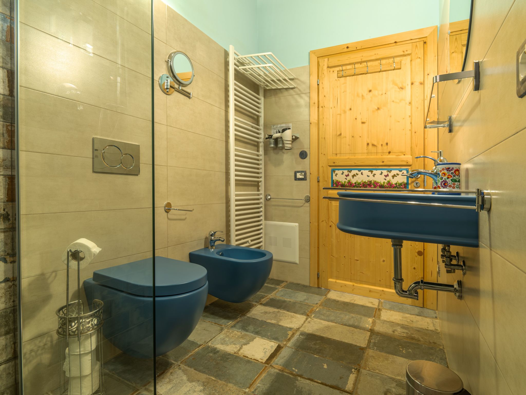 'Hortus la azurra'-Dedans