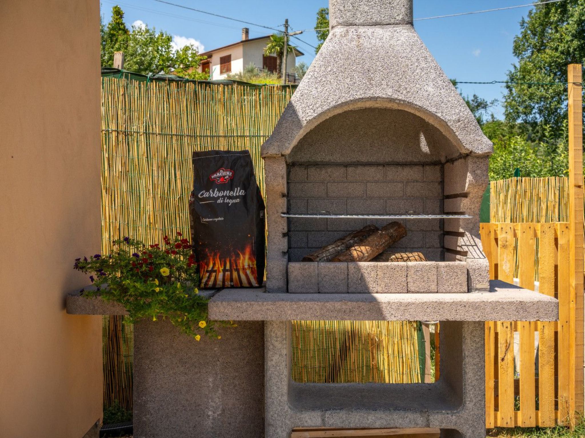 'Hortus la azurra'-Dedans