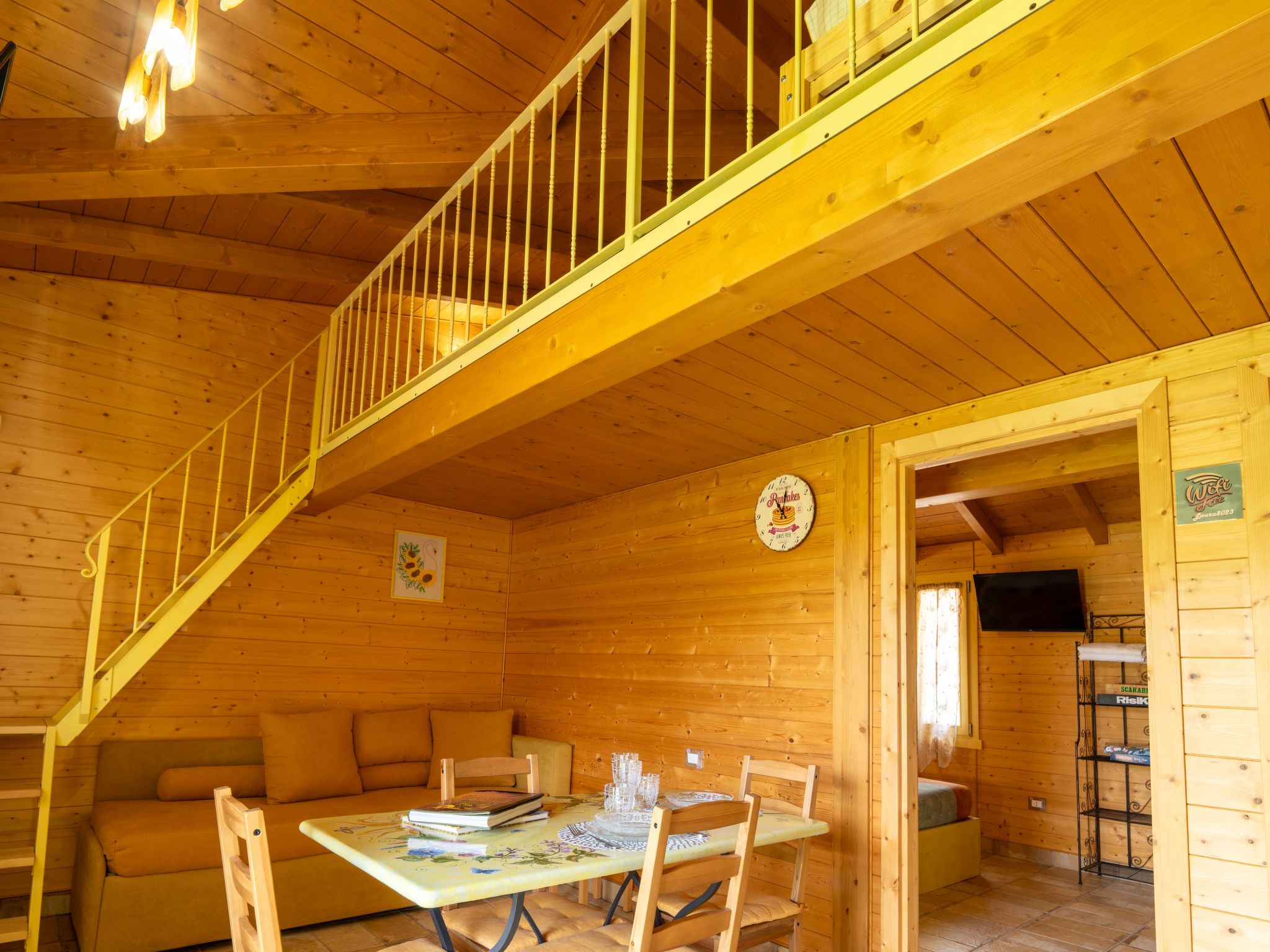 'Messis la gialla'-Dedans