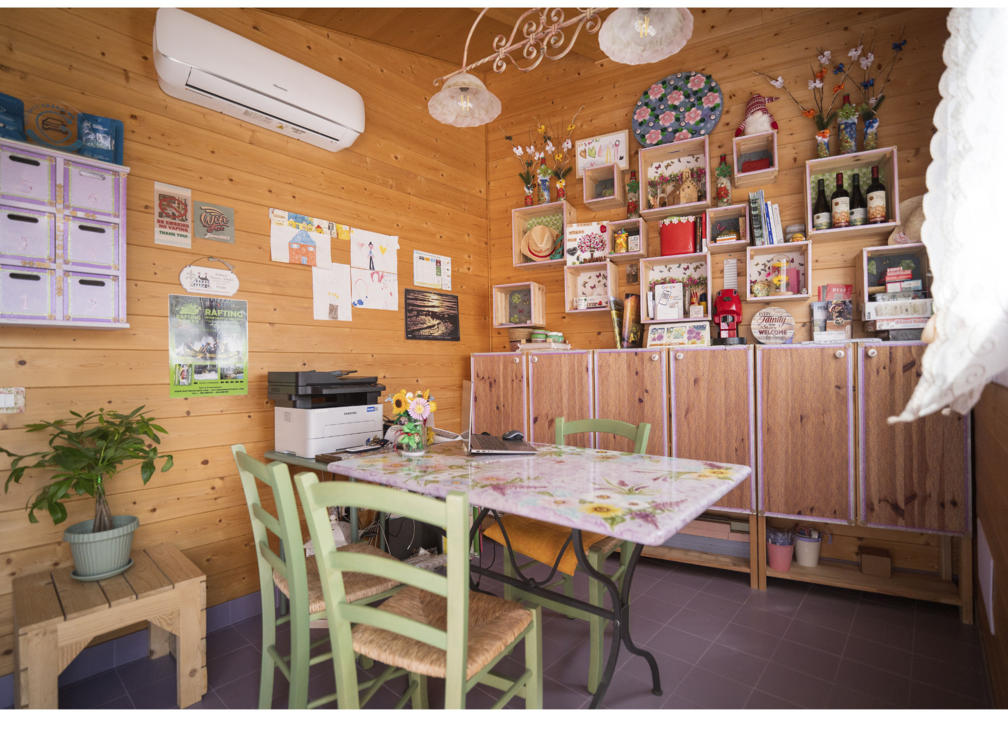 'Messis la gialla'-Dedans