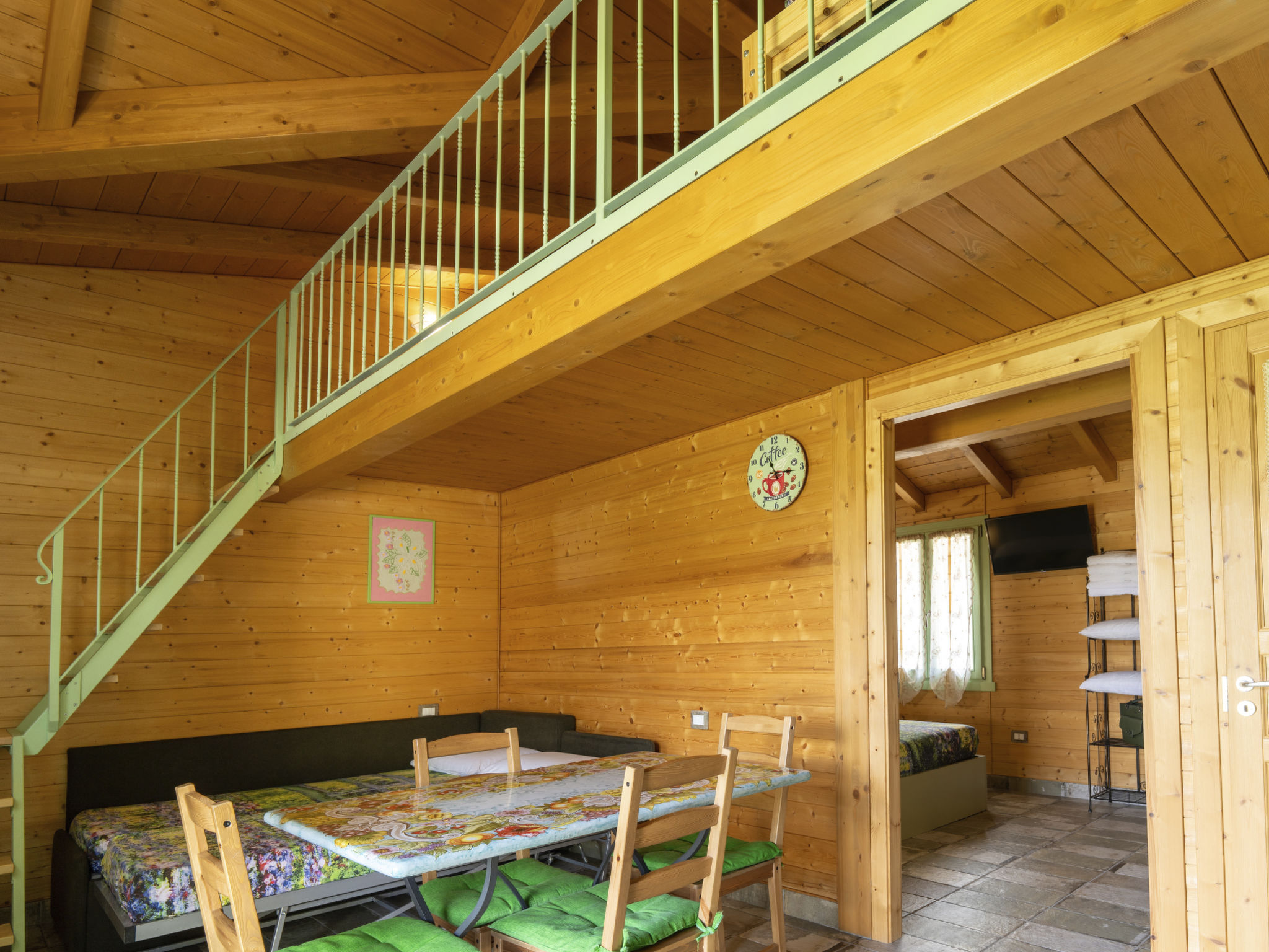 'Ver Satio la verde'-Binnen