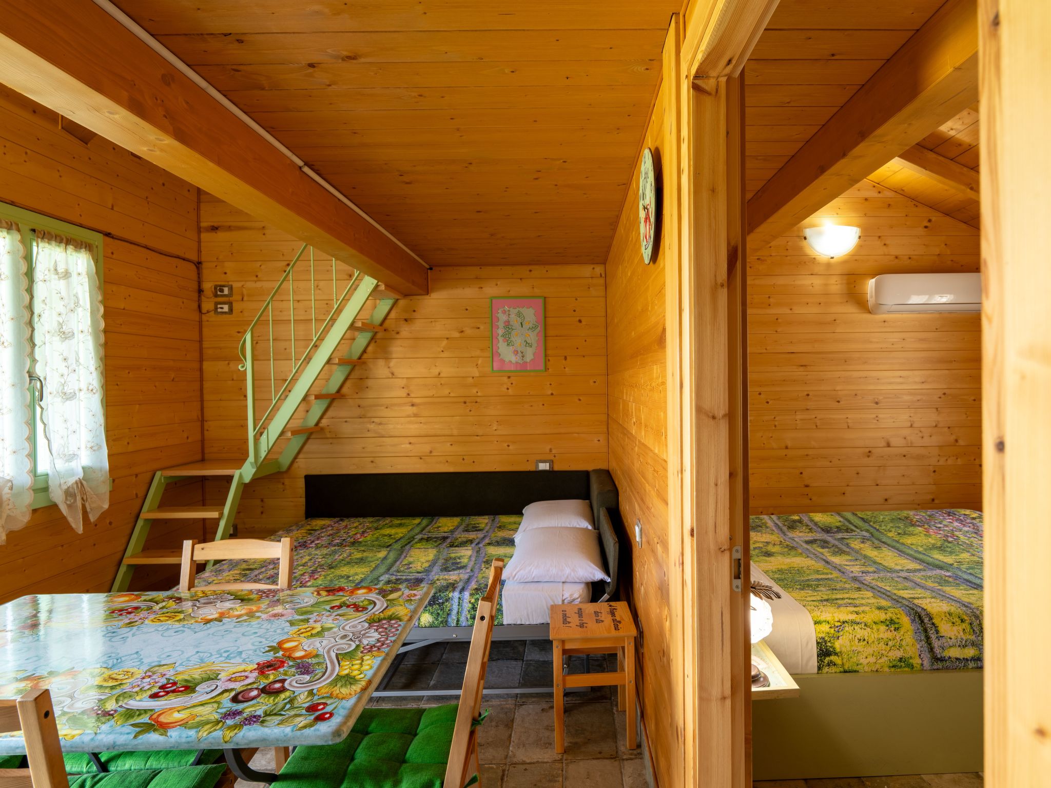 'Ver Satio la verde'-Binnen