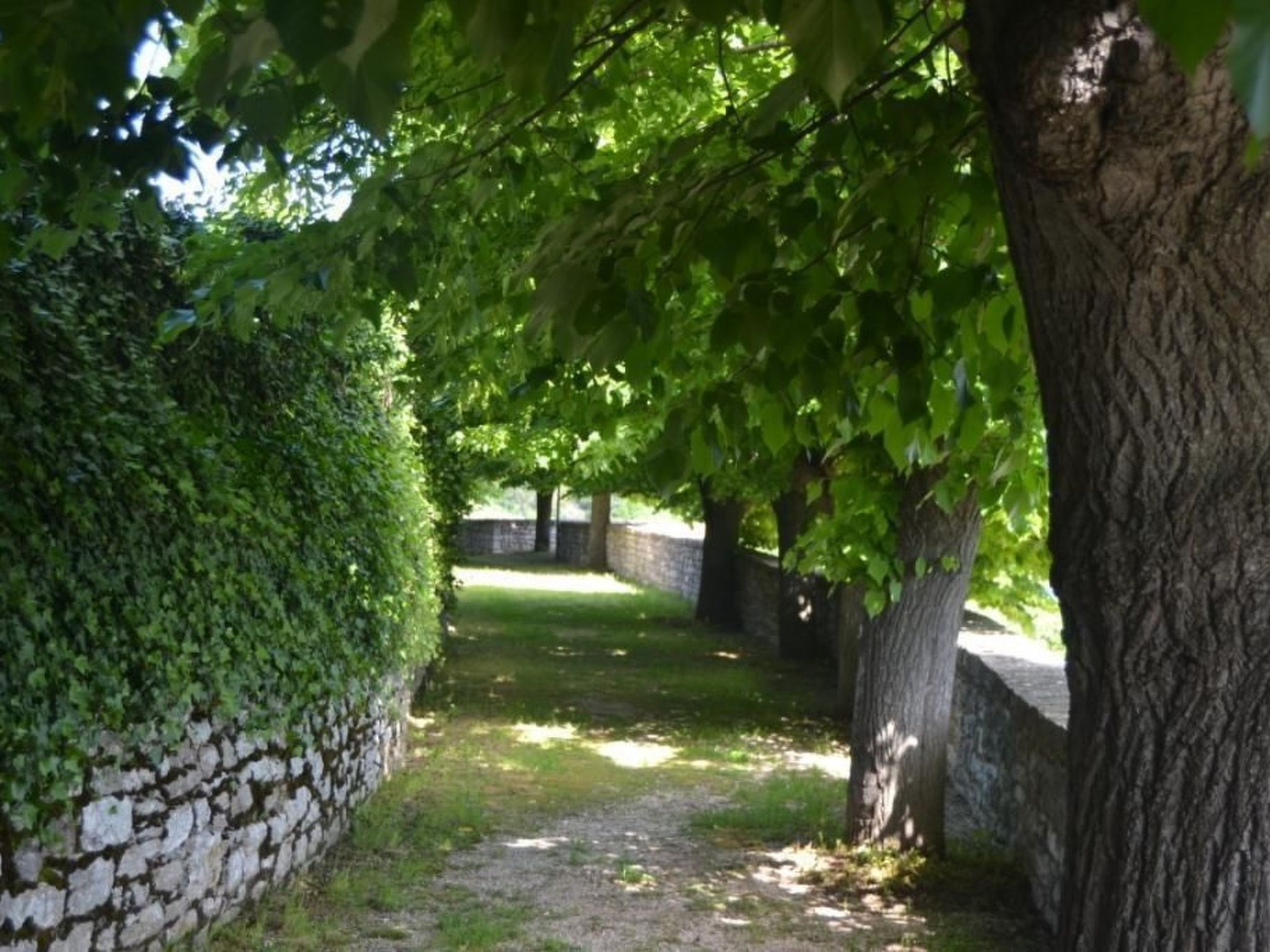 Altes Steinhaus mit Garten-Binnen