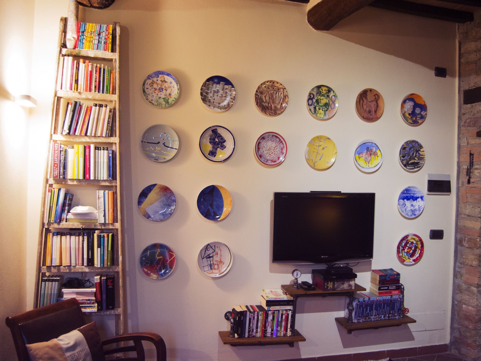 Altes Steinhaus mit Garten-Binnen