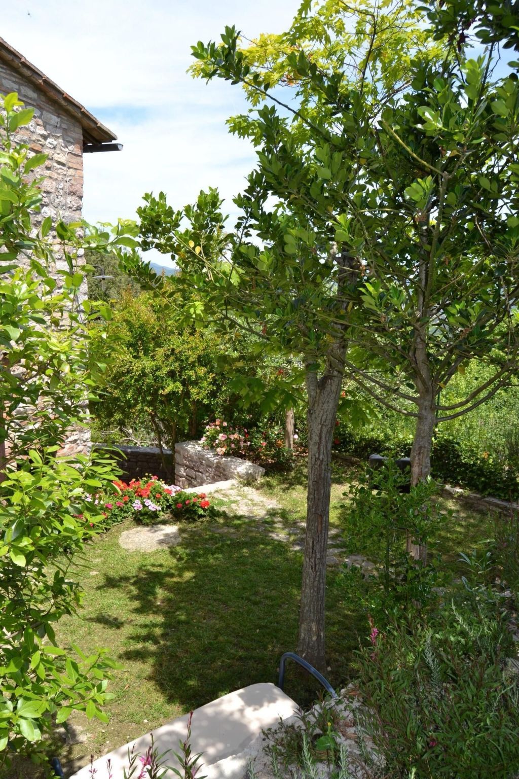 Altes Steinhaus mit Garten-Binnen