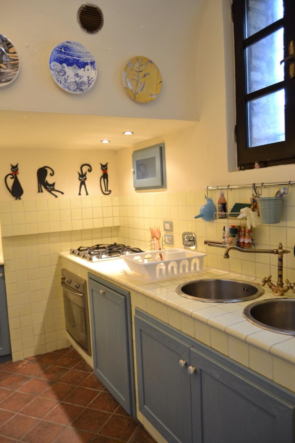 Altes Steinhaus mit Garten-Binnen