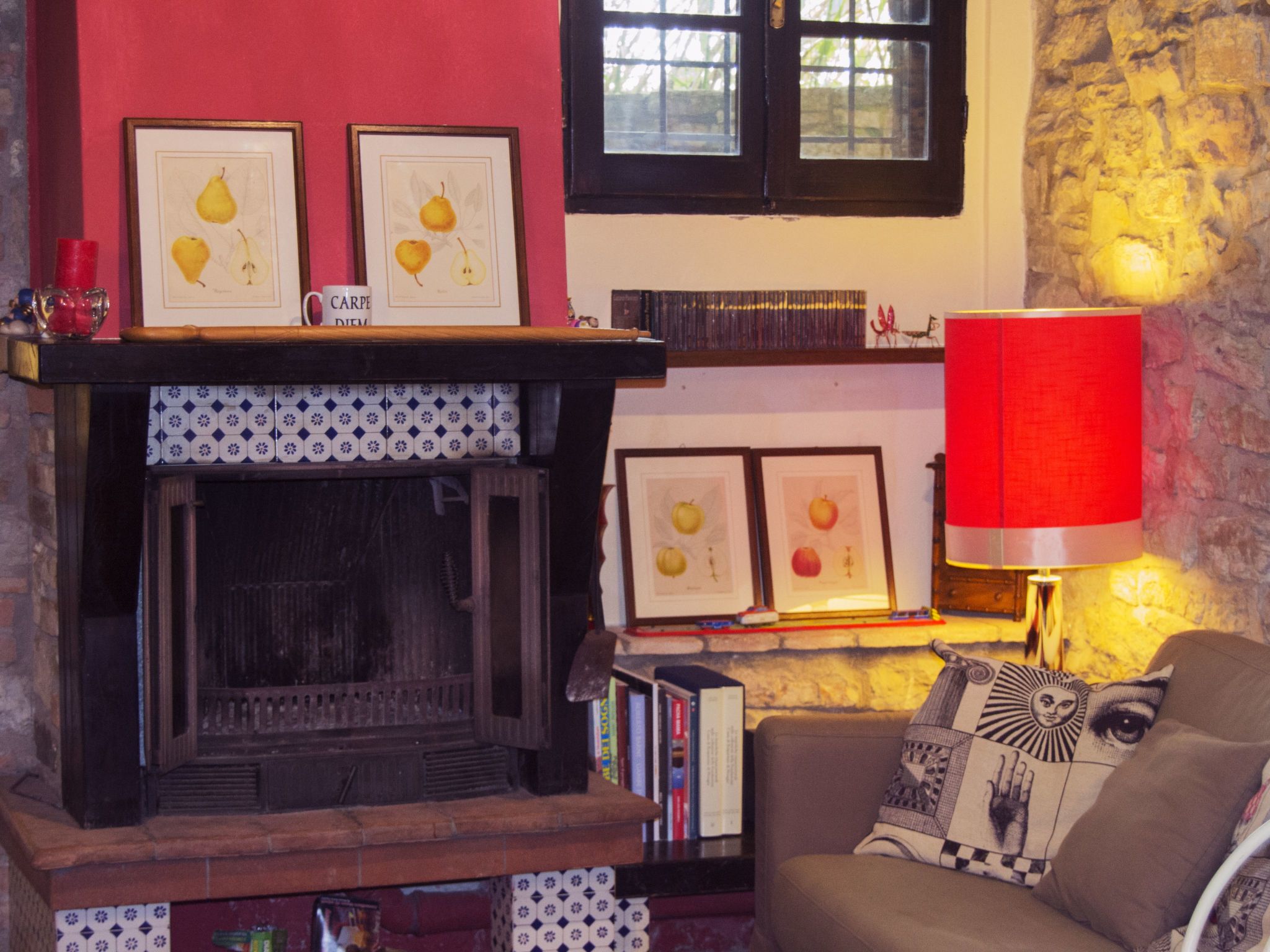 Altes Steinhaus mit Garten-Binnen