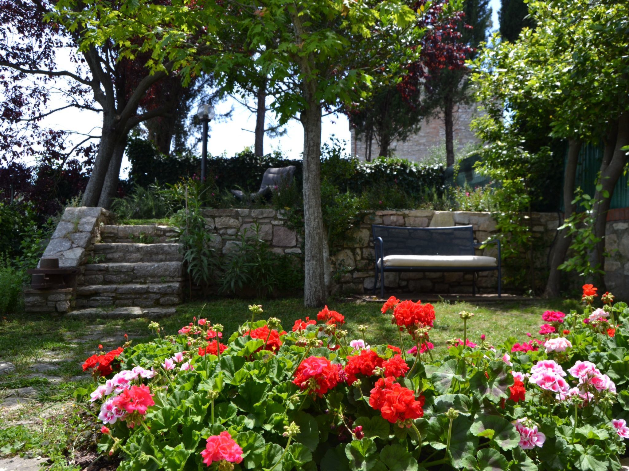 Altes Steinhaus mit Garten-Binnen