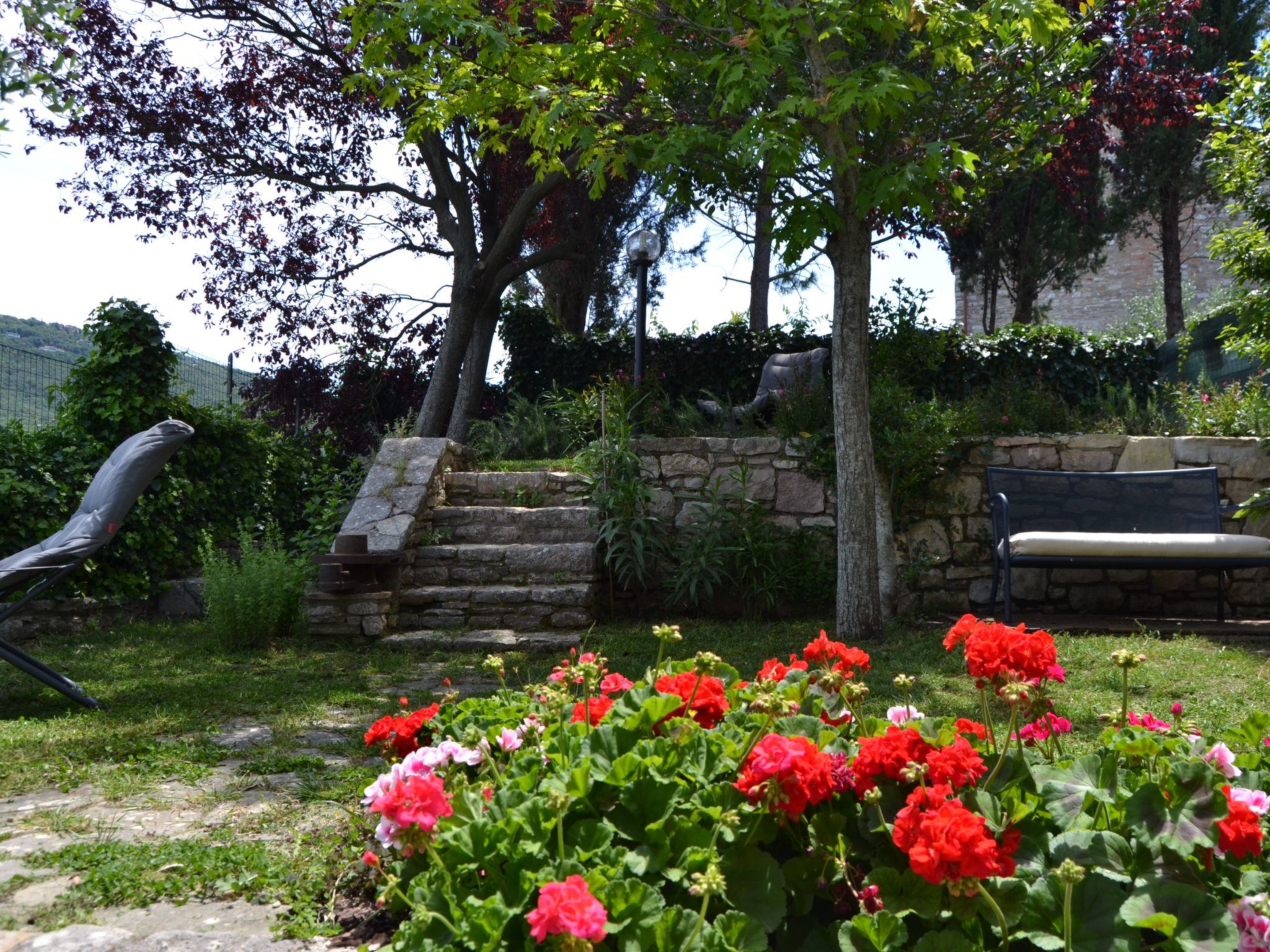 Altes Steinhaus mit Garten-Binnen