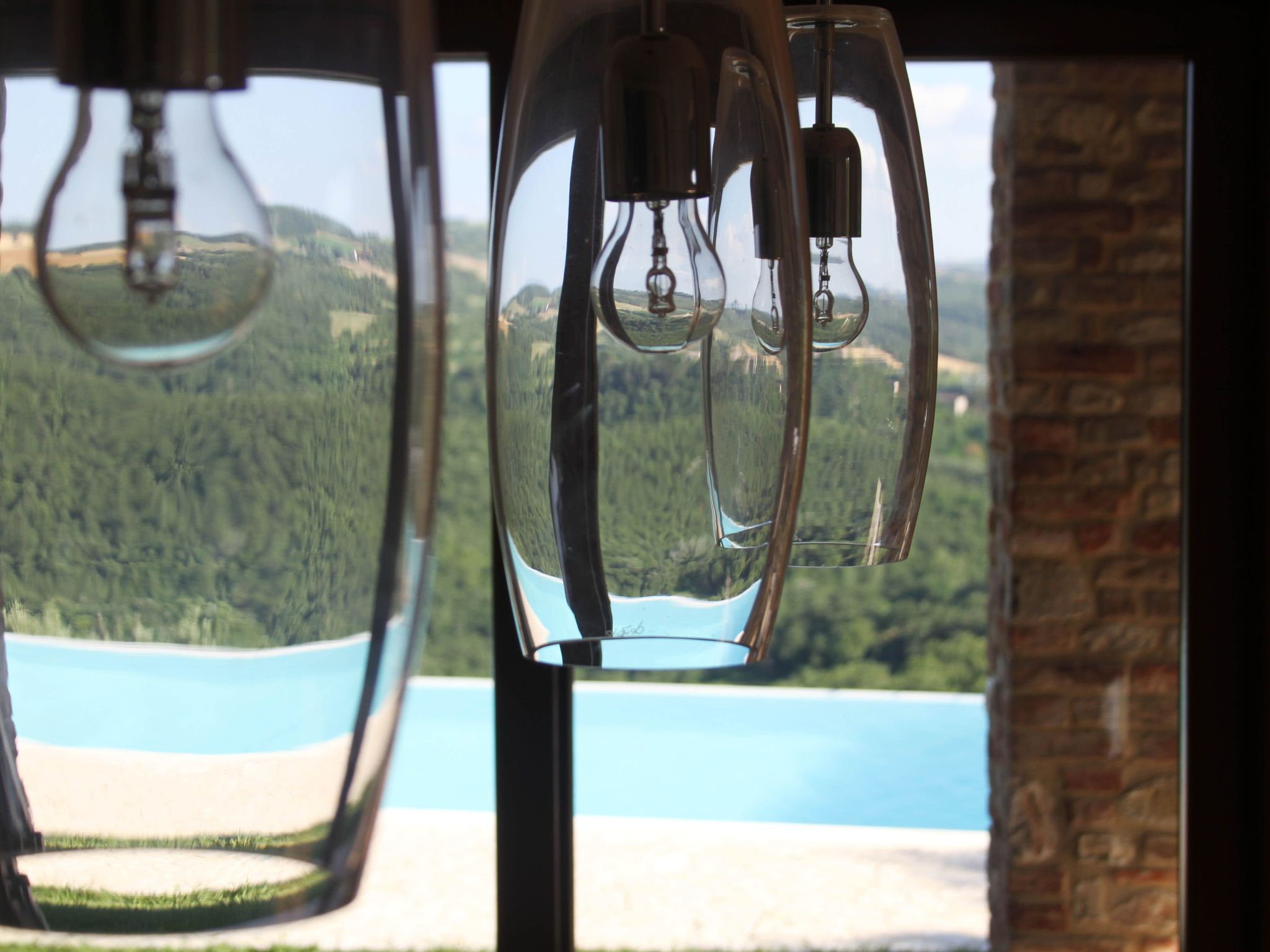 Casale Civitella mit Infinity-Pool-Draußen