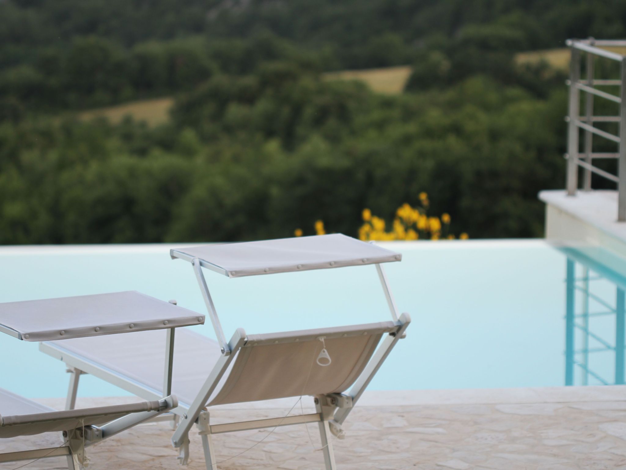 Casale Civitella mit Infinity-Pool-Draußen