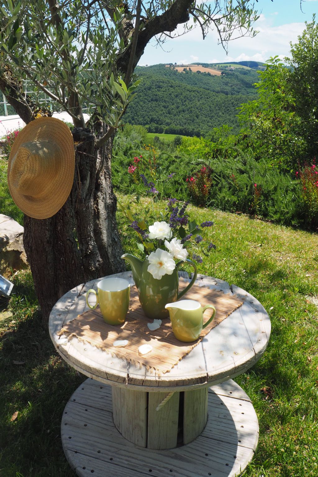 Casale Civitella mit Infinity-Pool-Draußen