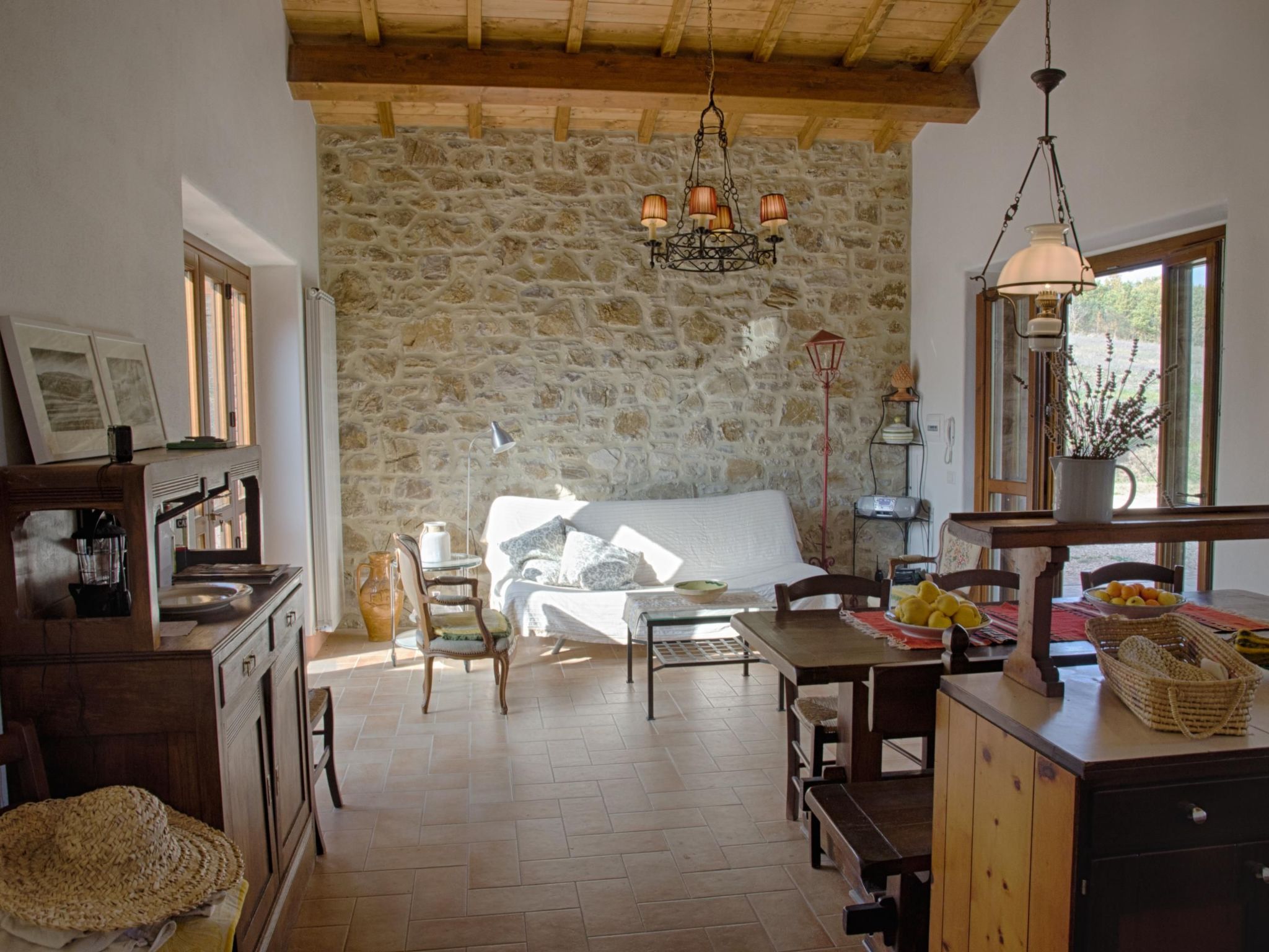 Il Melograno Panoramahaus-Binnen