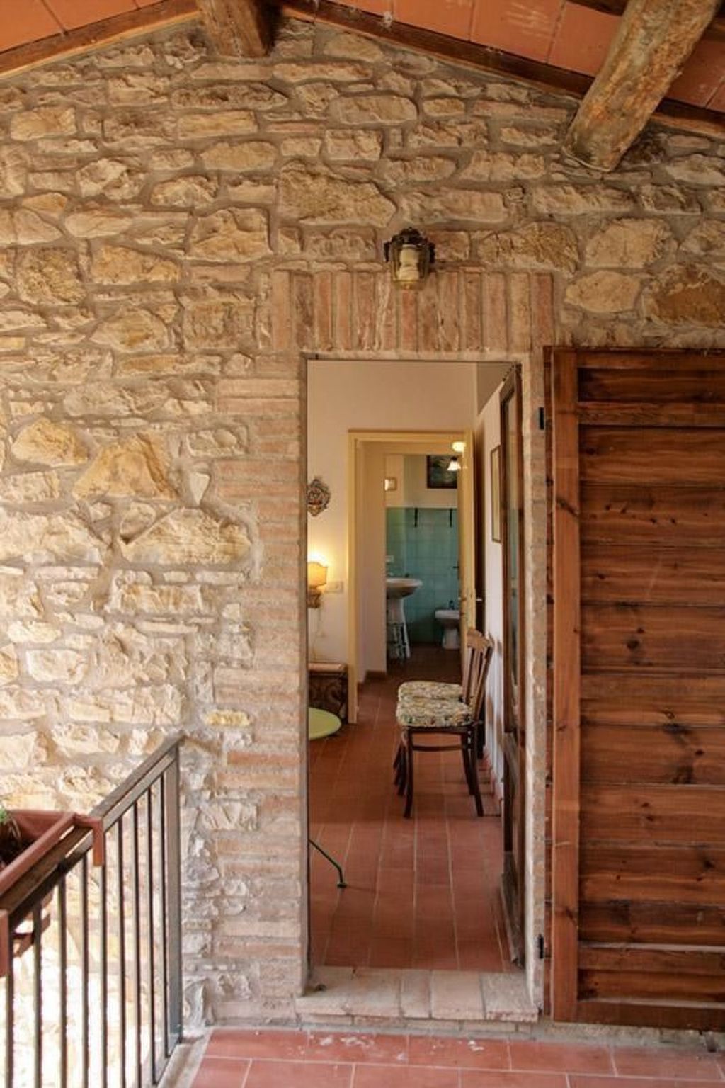 Das Walnusshaus-Dedans