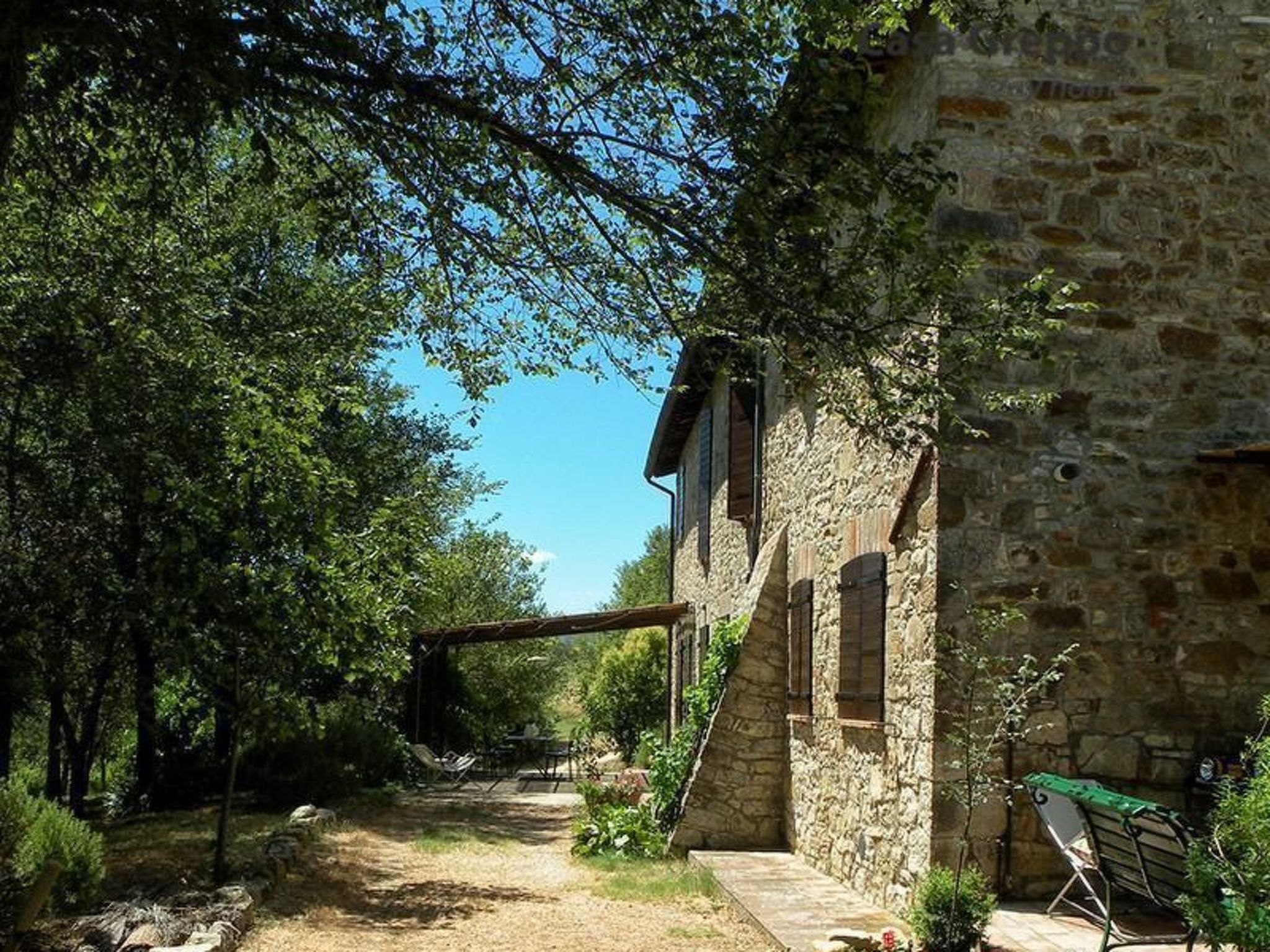 Das Walnusshaus-Dedans