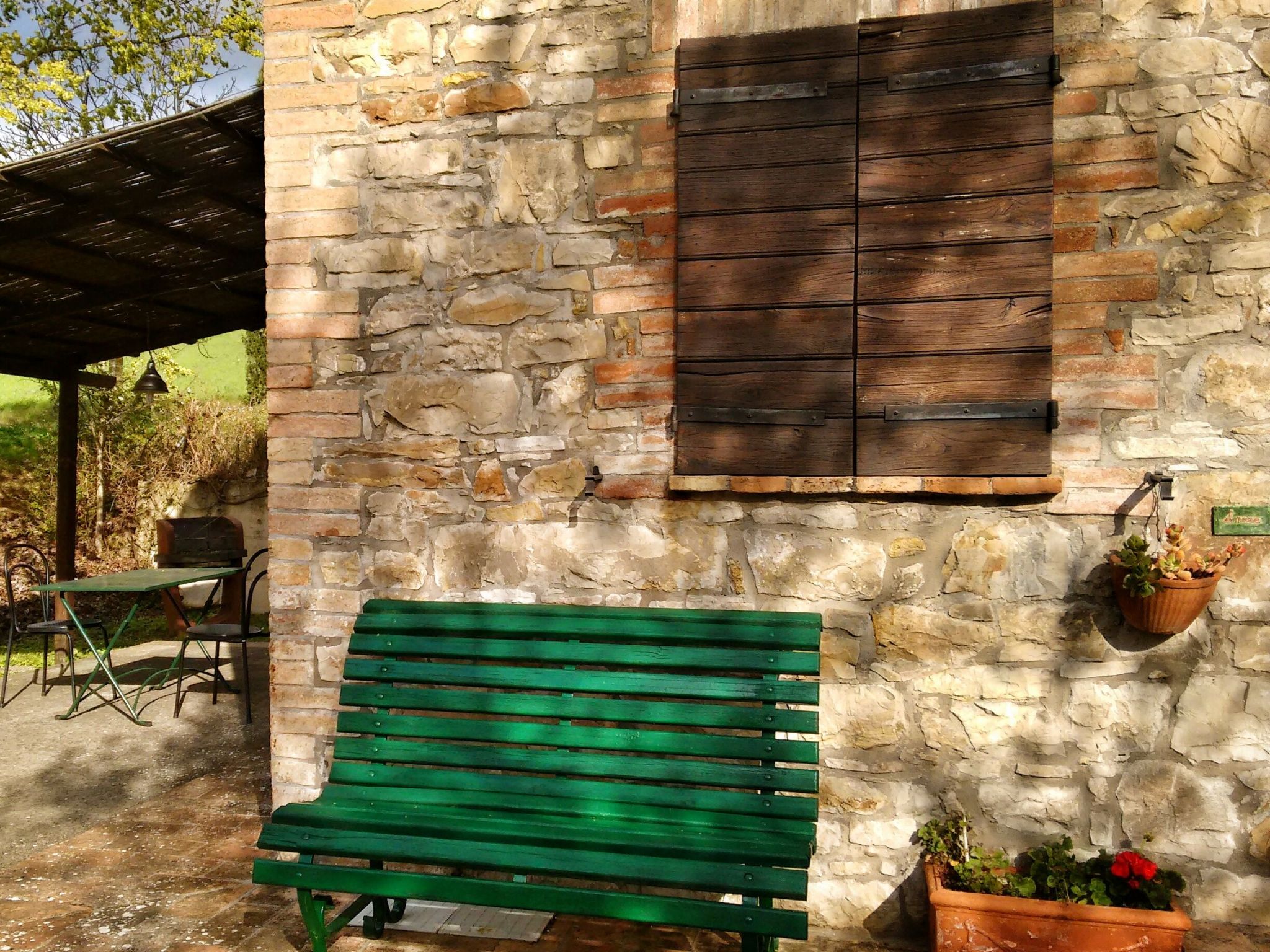 Das Walnusshaus-Dedans