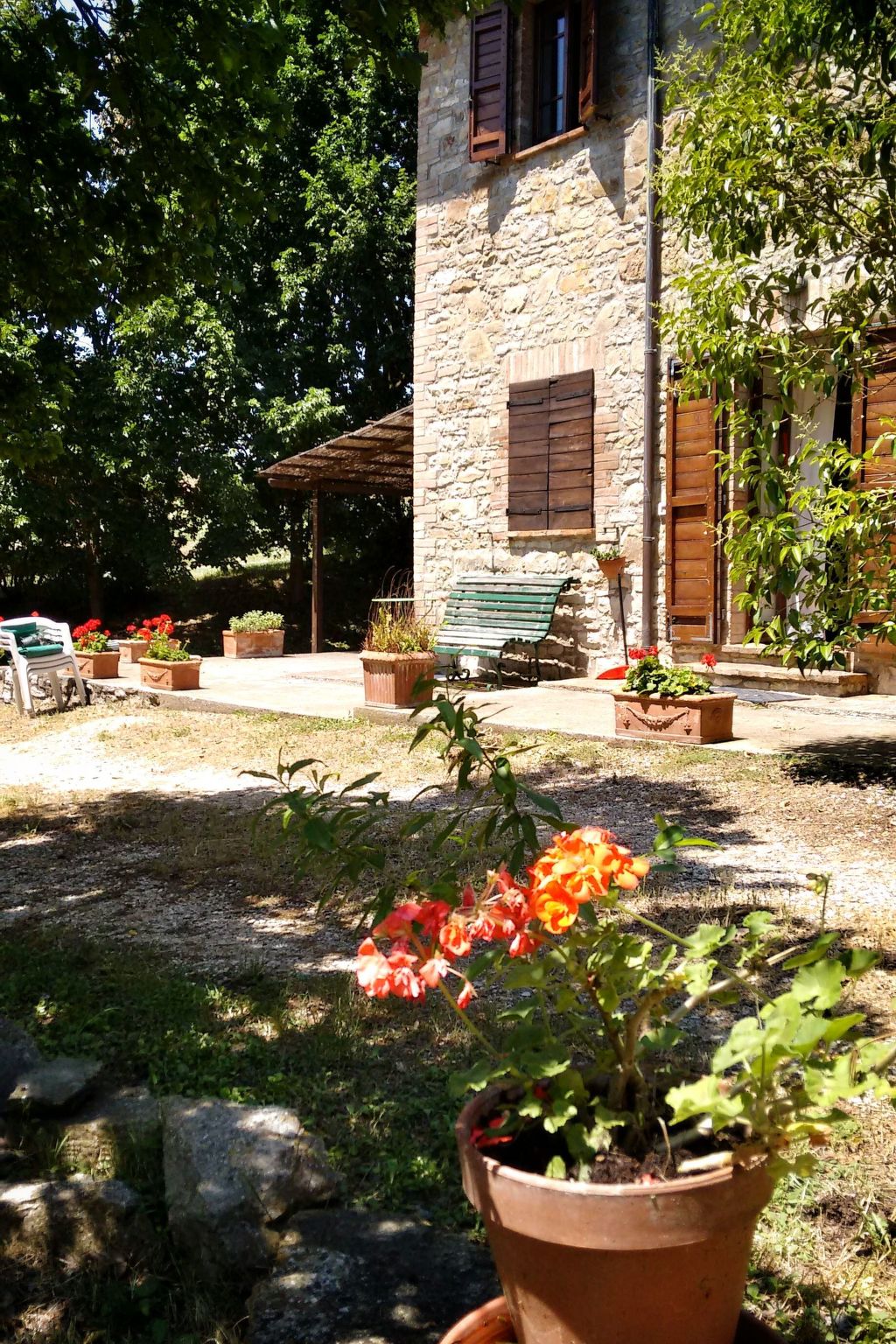 Das Walnusshaus-Dedans