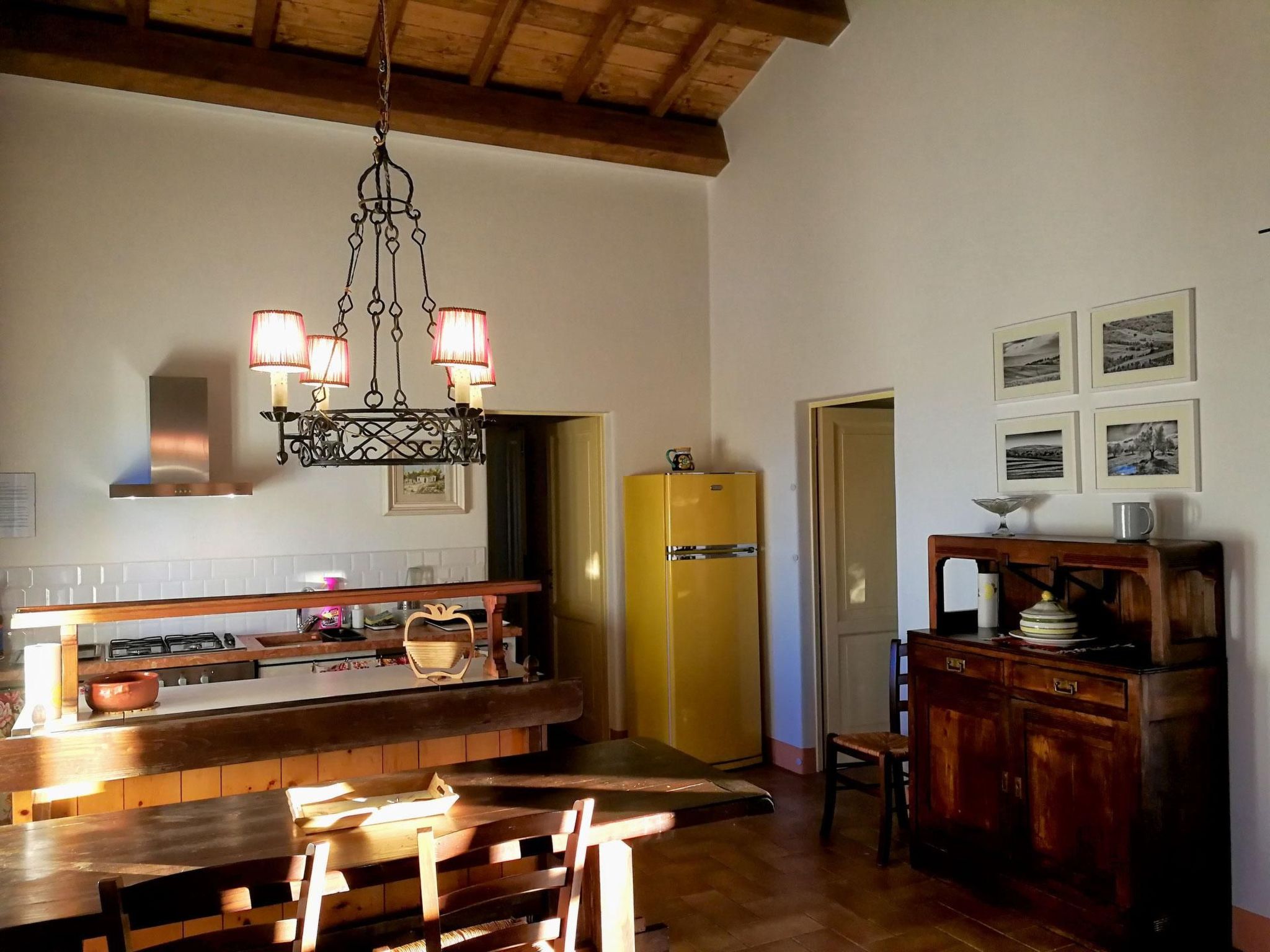 Das Walnusshaus-Dedans