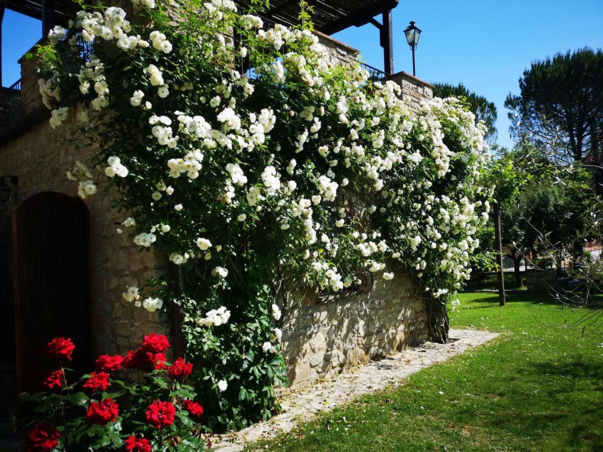Altes Haus in Rotecastello mit großem Pool