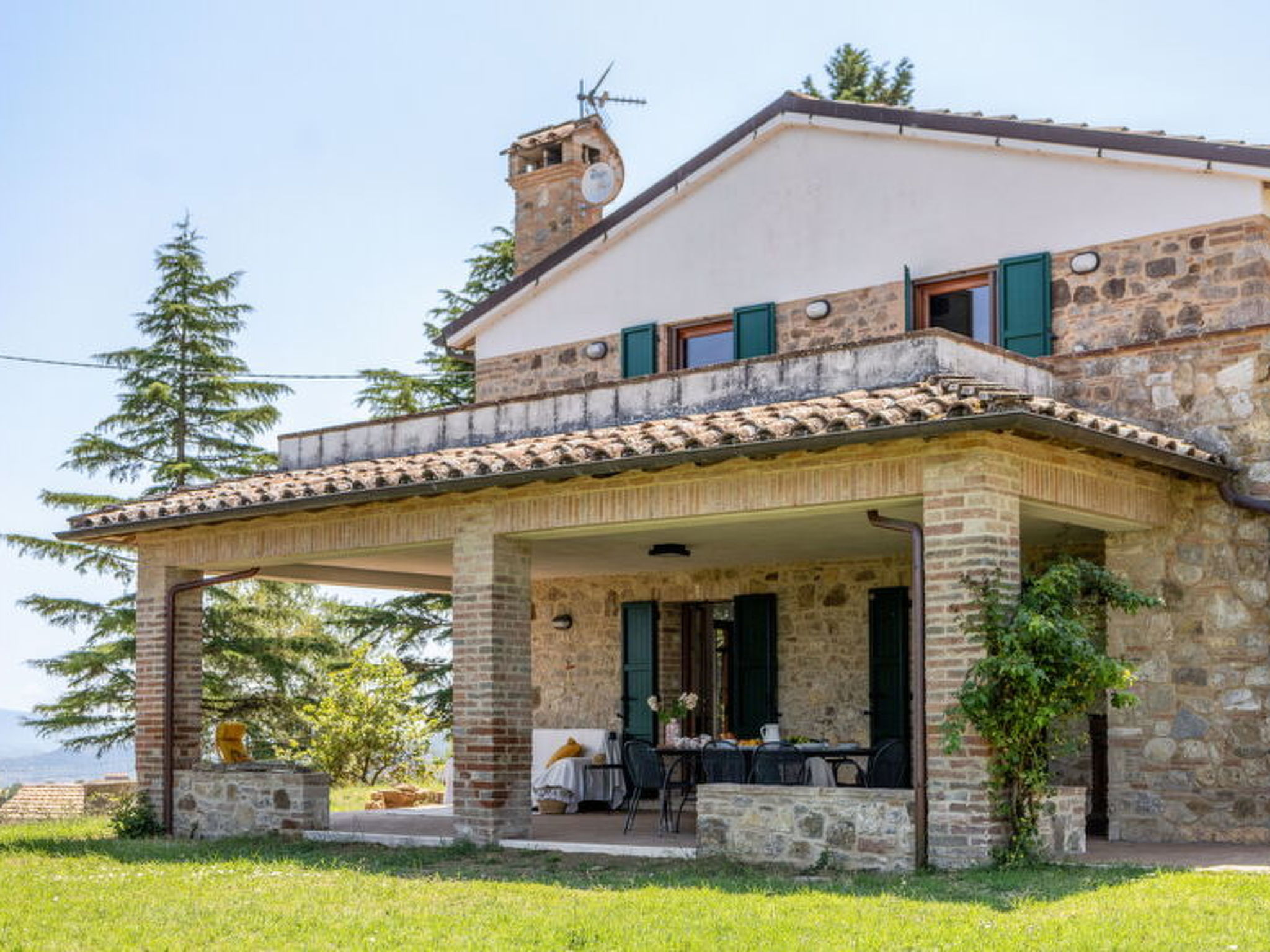 Vakantiehuis met privé zwembad in San Venanzo (Italië) voor 10 personen