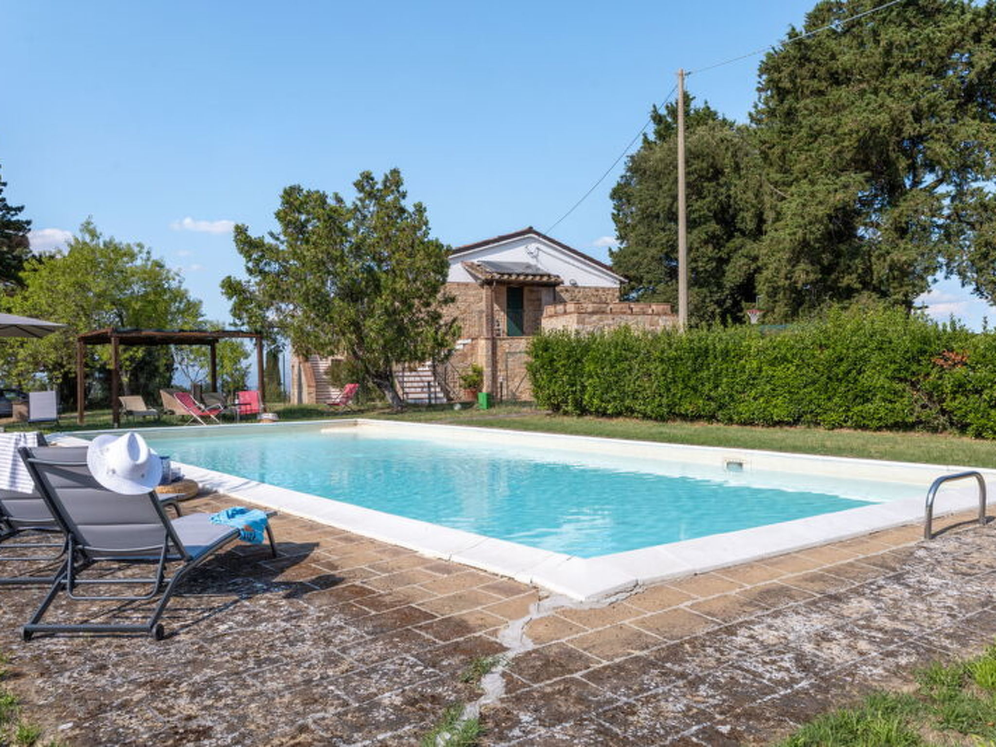Vakantiehuis met privé zwembad in San Venanzo (Italië) voor 20 personen