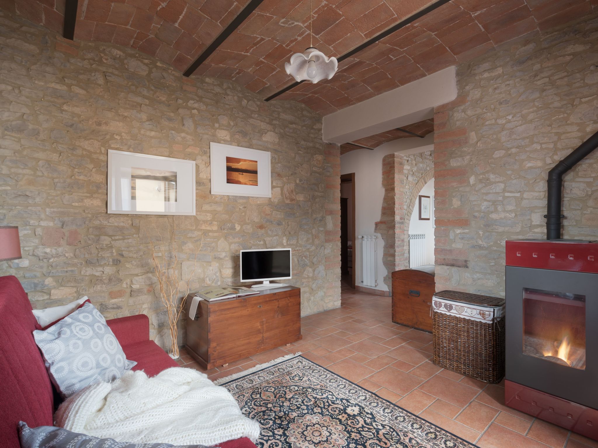 Appartement in Magione mit gemeinschaftlichem Pool, Grill und Garten-Binnen
