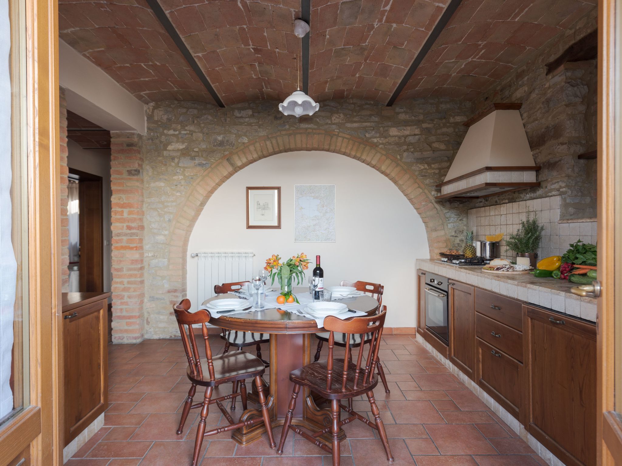 Appartement in Magione mit gemeinschaftlichem Pool, Grill und Garten-Binnen