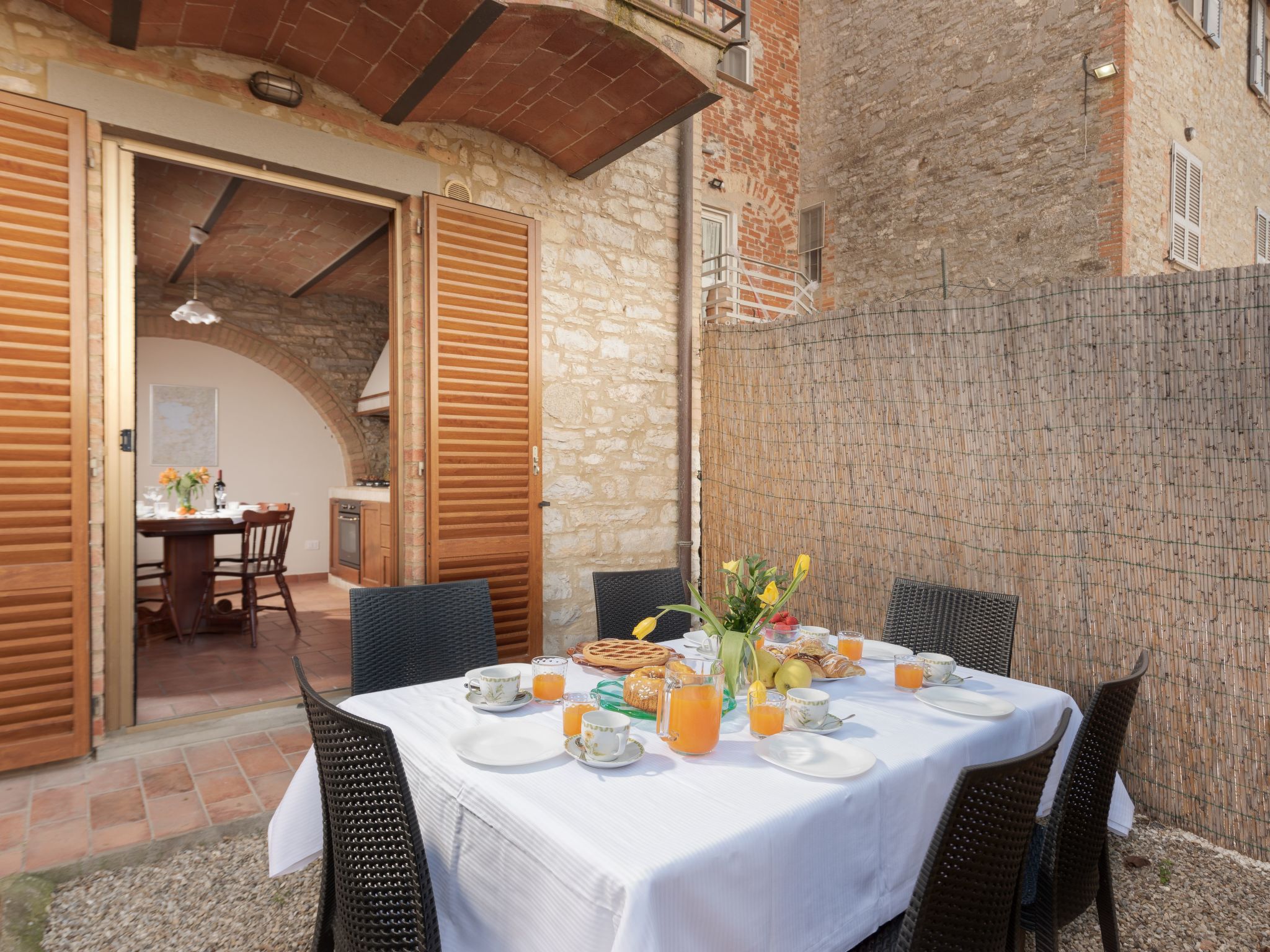 Appartement in Magione mit gemeinschaftlichem Pool, Grill und Garten-Binnen