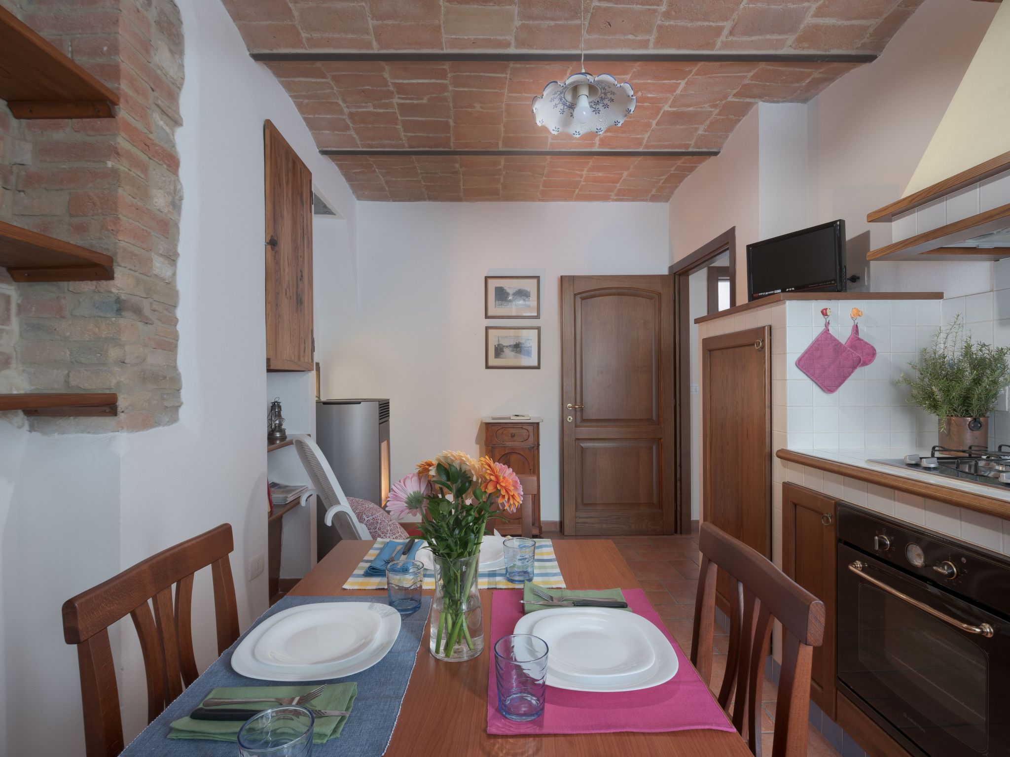 Appartement in Magione mit Grill, Terrasse und Garten-Binnen