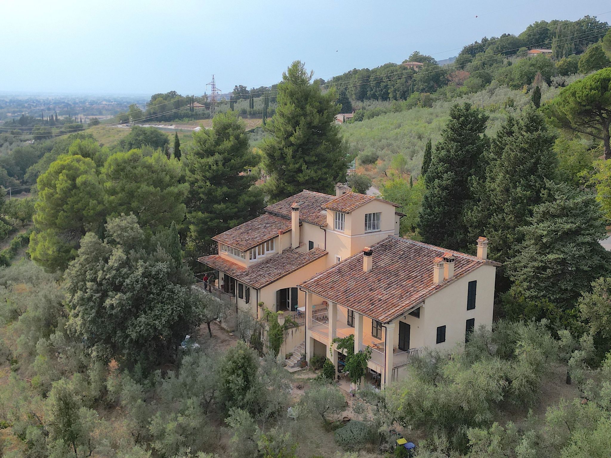 Ferienvilla casaRegina bb mit Panoramablick auf den Hügel-Binnen