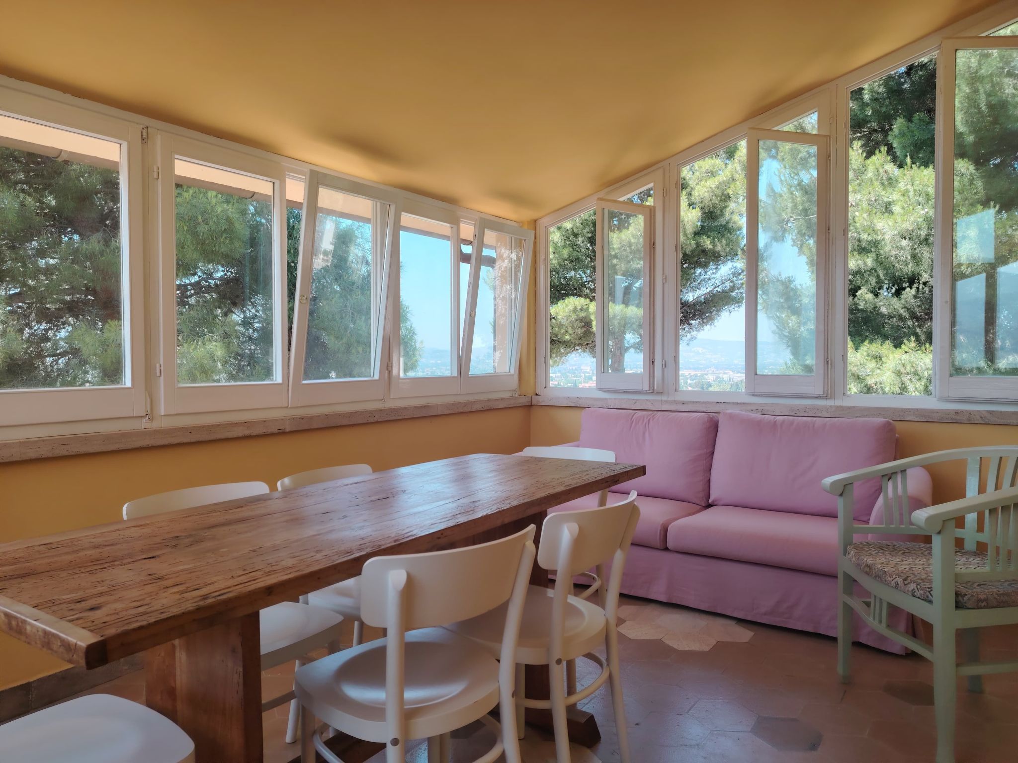 Ferienvilla casaRegina bb mit Panoramablick auf den Hügel-Binnen