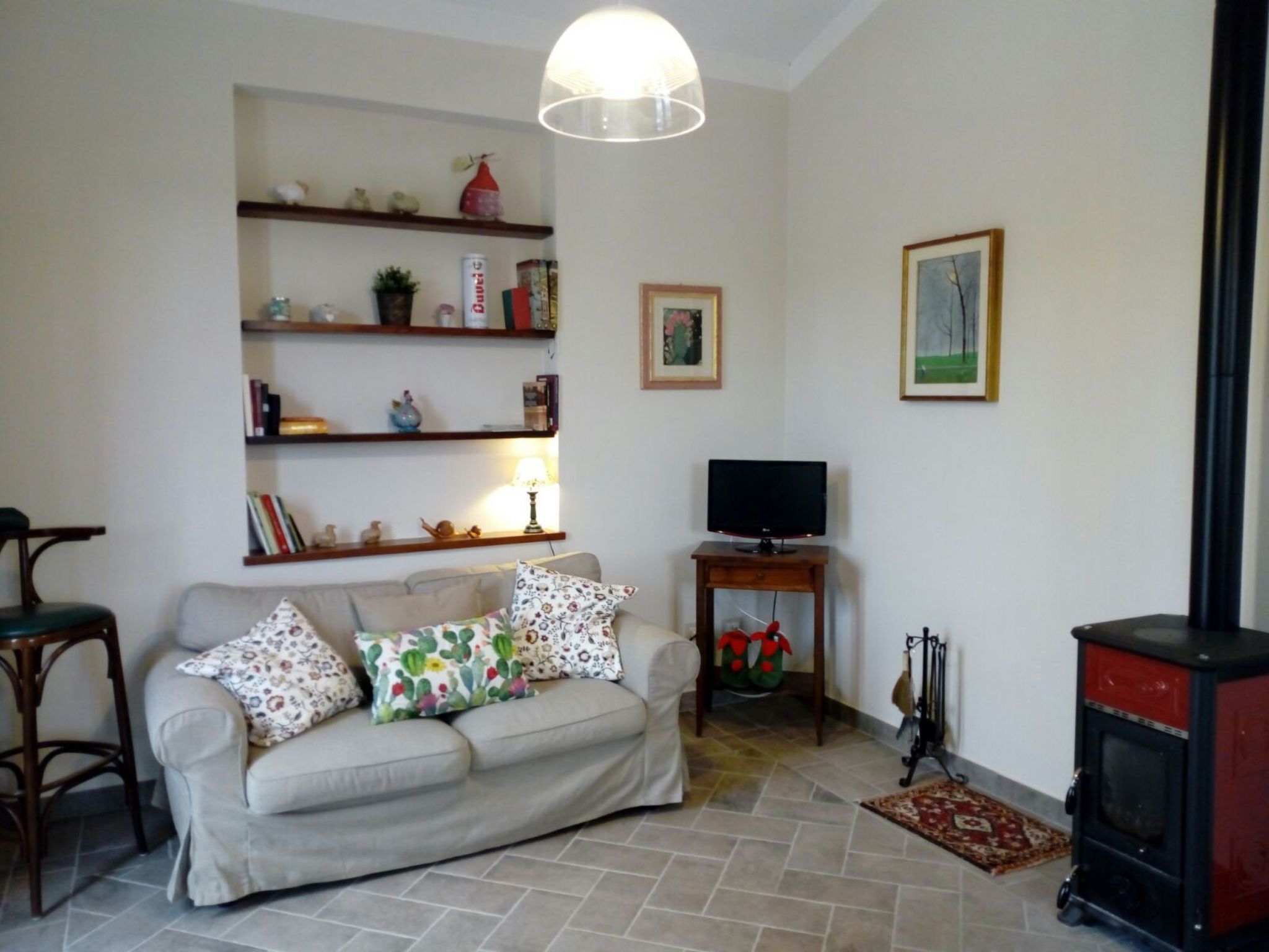 Vakantiehuis met omheinde tuin in Bevagna (Italië) 1 hond is welkom