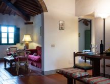 Authentiek Toscaans appartement met zwembad en uitzicht bij Fabbrica - thumbnail 6