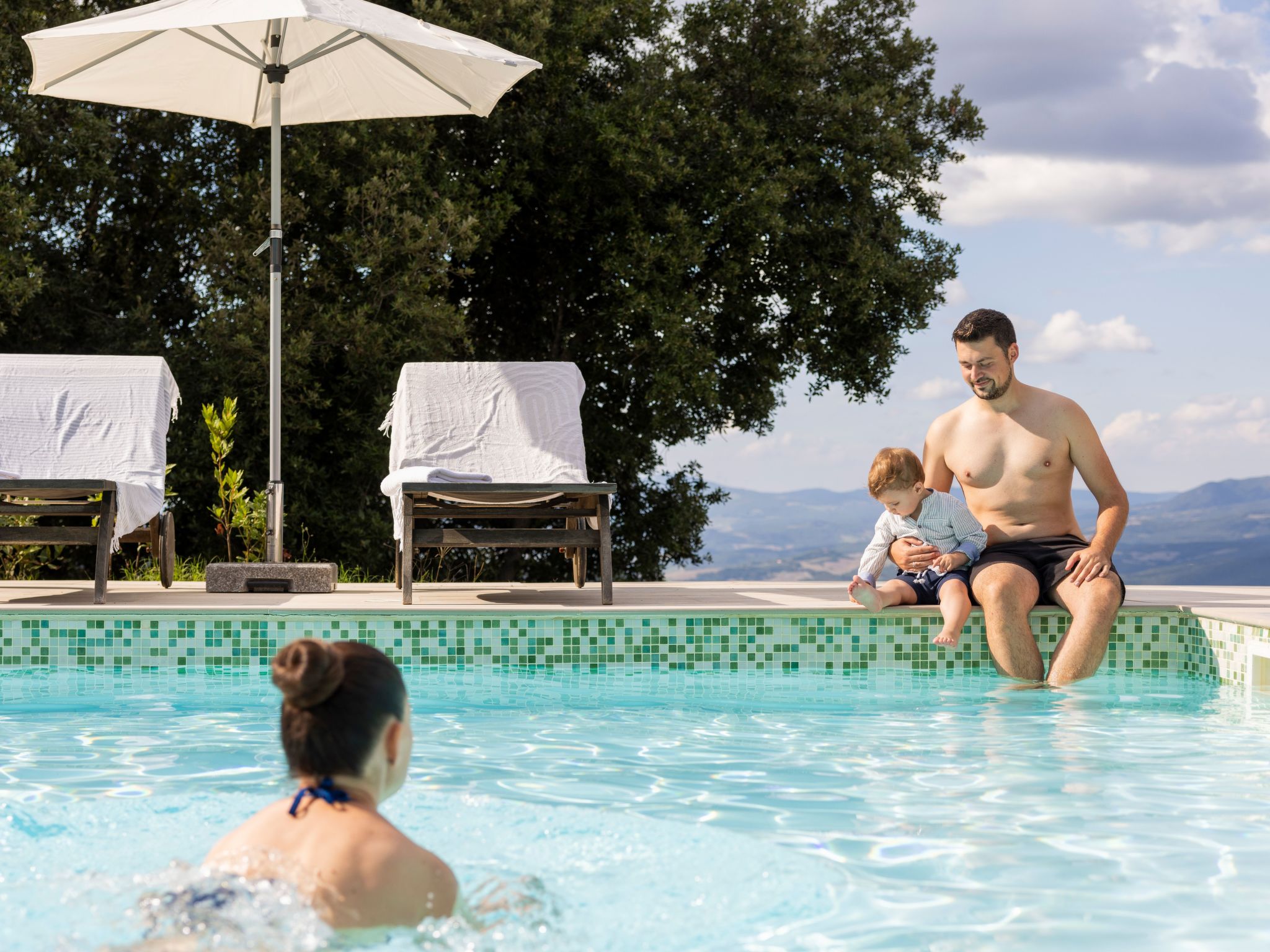 Historisches Bauernhaus mit Pool-Binnen